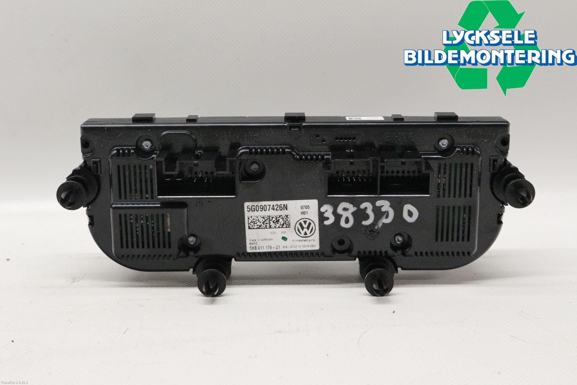 Volkswagen VW GOLF / E-GOLF VII 13-20 Ac Styrenhet Ac Manöveren