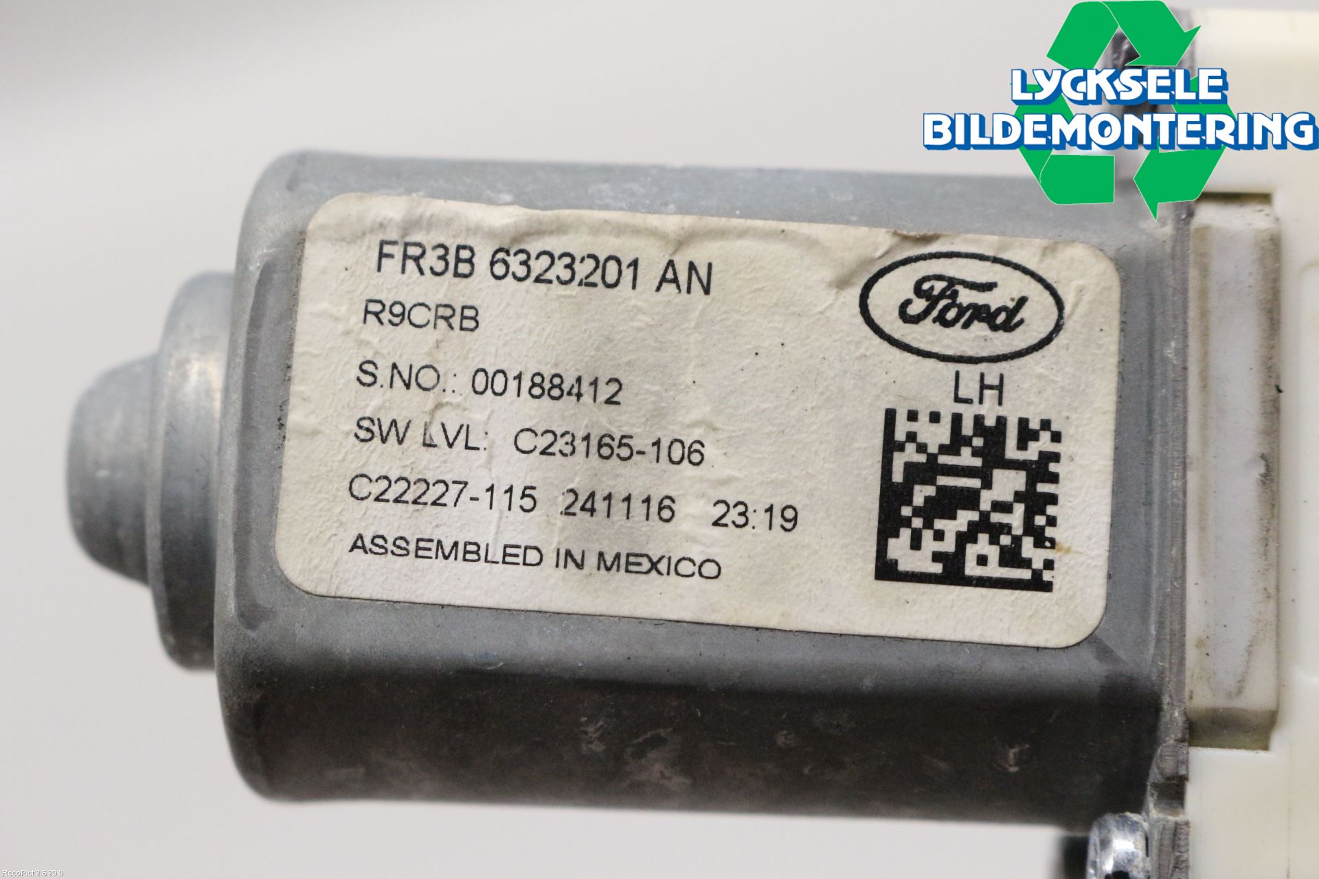 Ford MUSTANG VI 15-22 Fönsterhissmotor