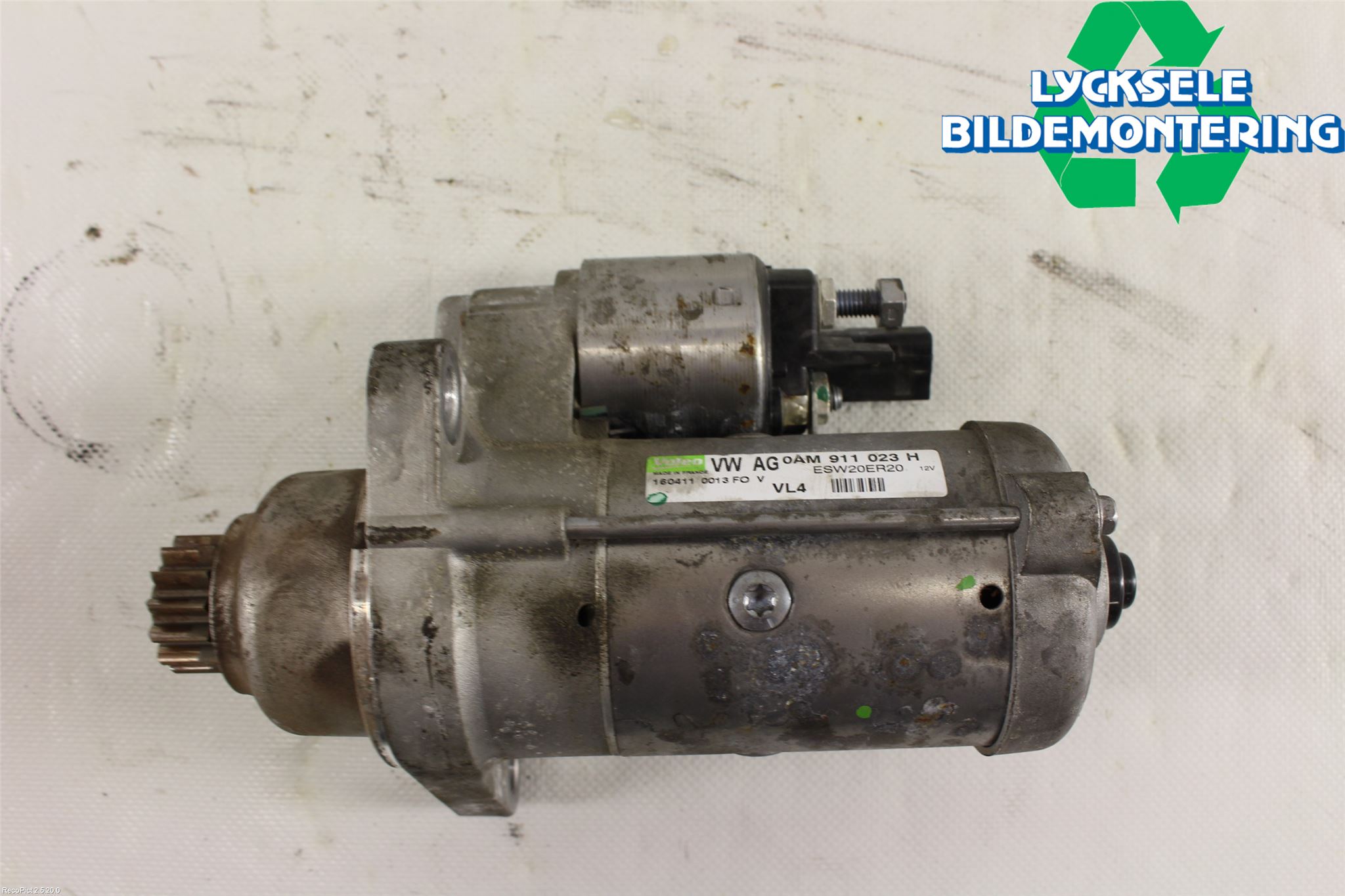 Volkswagen VW GOLF VI 09-13 Startmotor Diesel