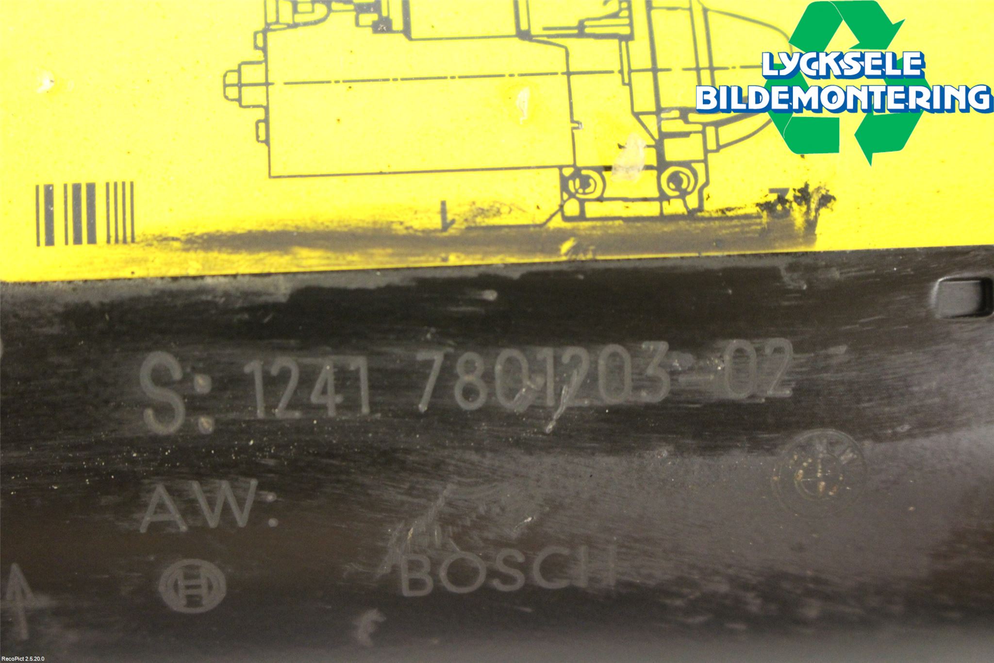 BMW 1 E87/81 5D/3D 03-11 Startmotor Diesel