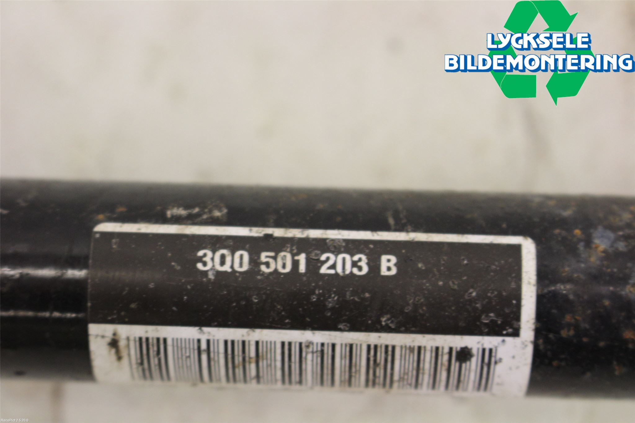 Skoda KODIAQ 17-24 Drivaxel Bak Vänster