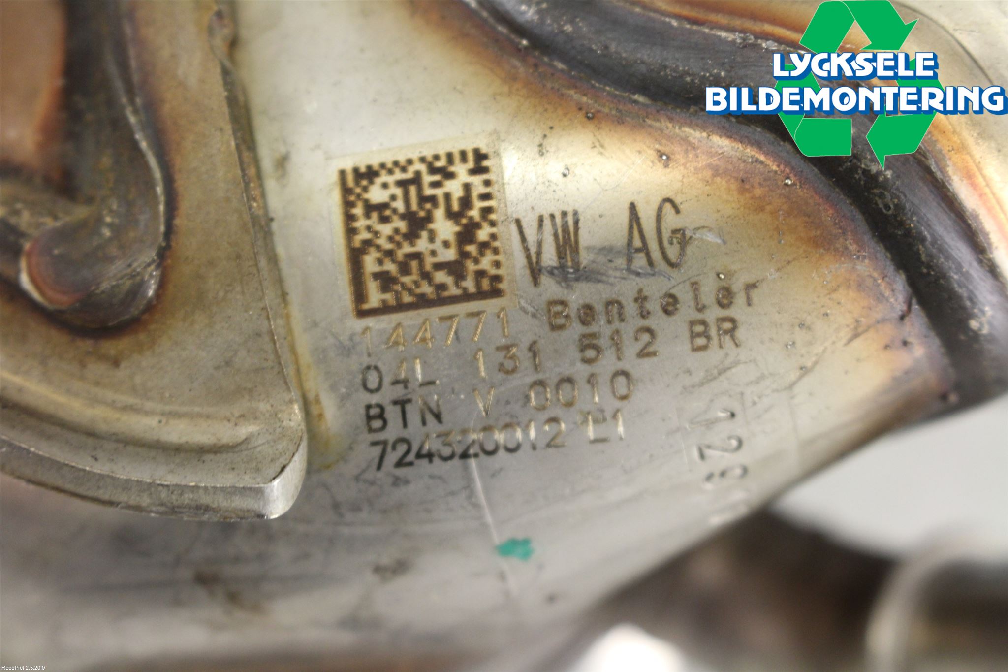 Skoda KODIAQ 17-24 Avgaskylare