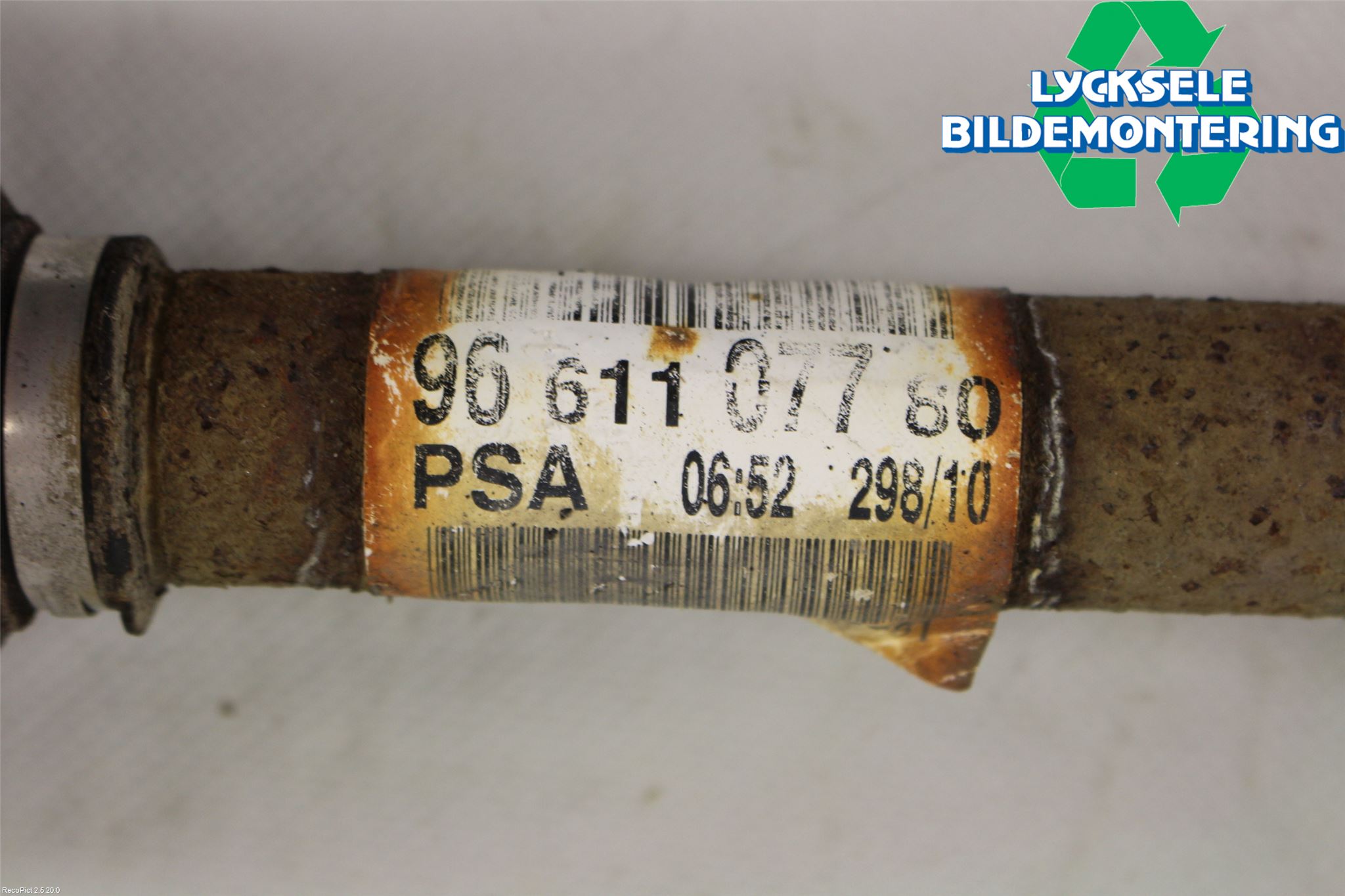 Peugeot 5008 10-16 Drivaxel Fram Vänster