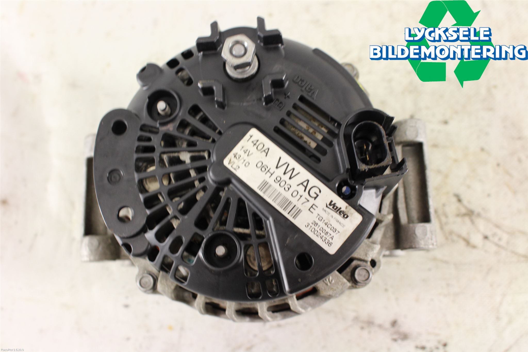 Audi A3/S3 05-13 Generator