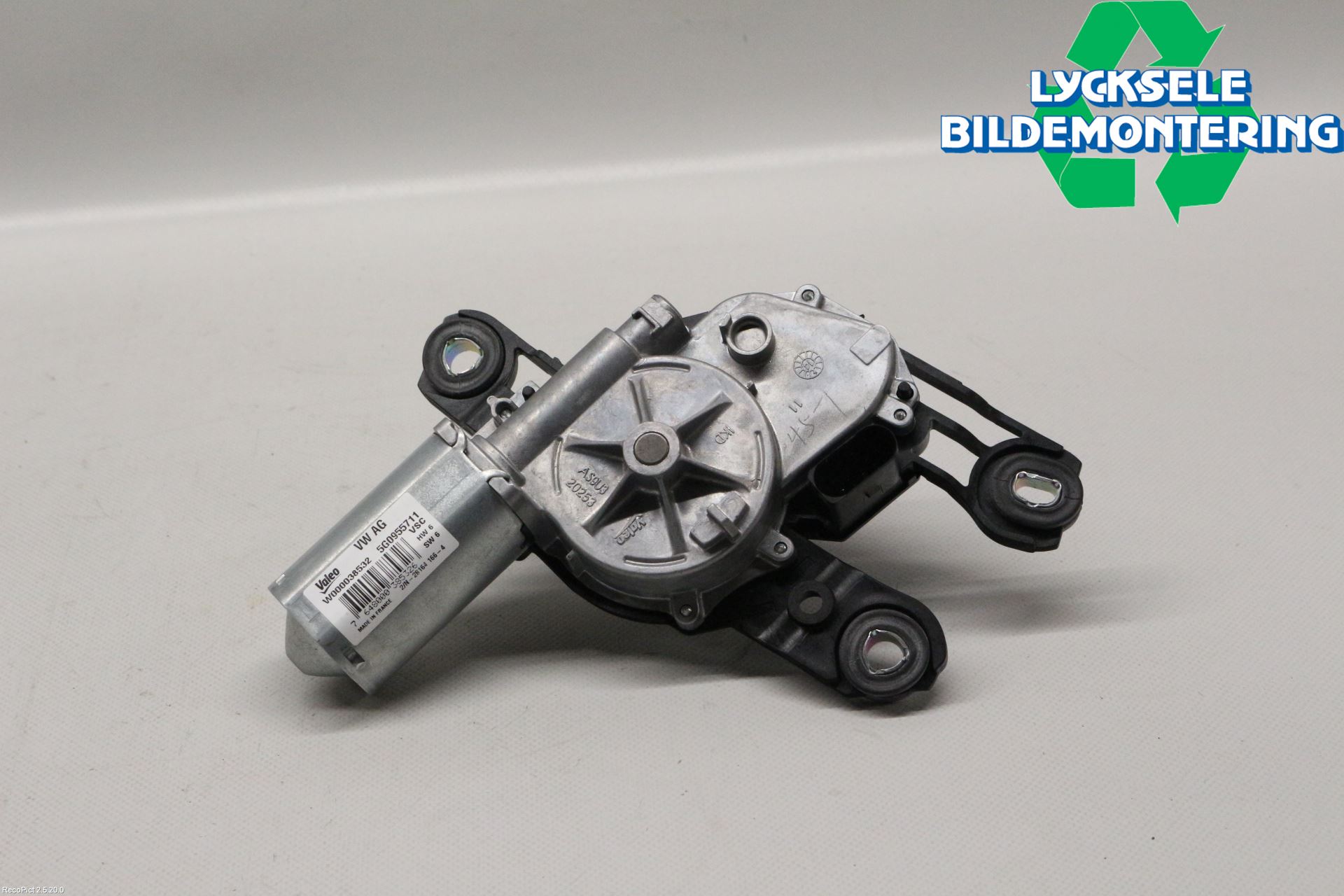 Volkswagen VW GOLF SPORTSVAN 15-20 Torkarmotor Baklucka