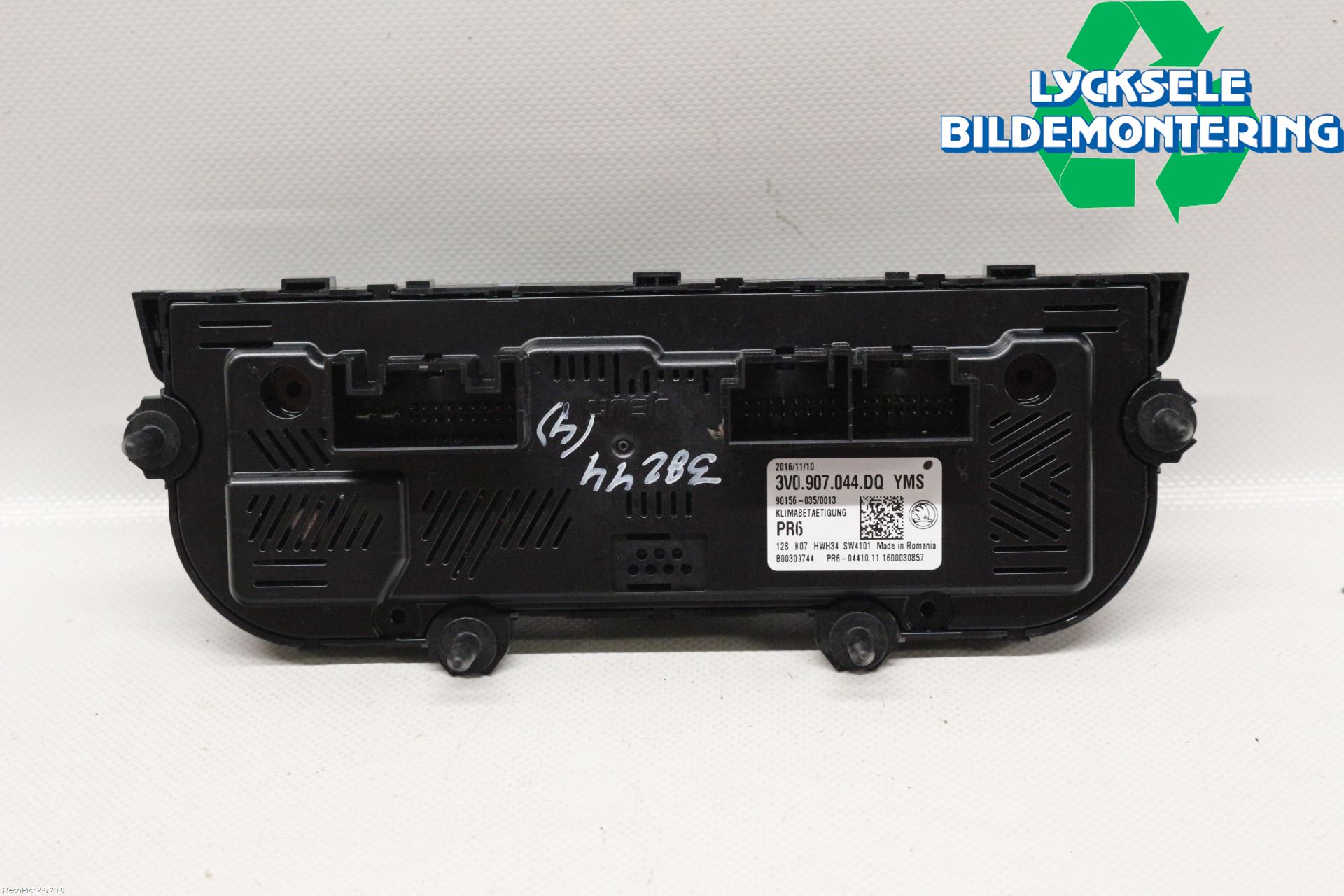 Skoda SUPERB 16-24 Ac Styrenhet Ac Manöveren