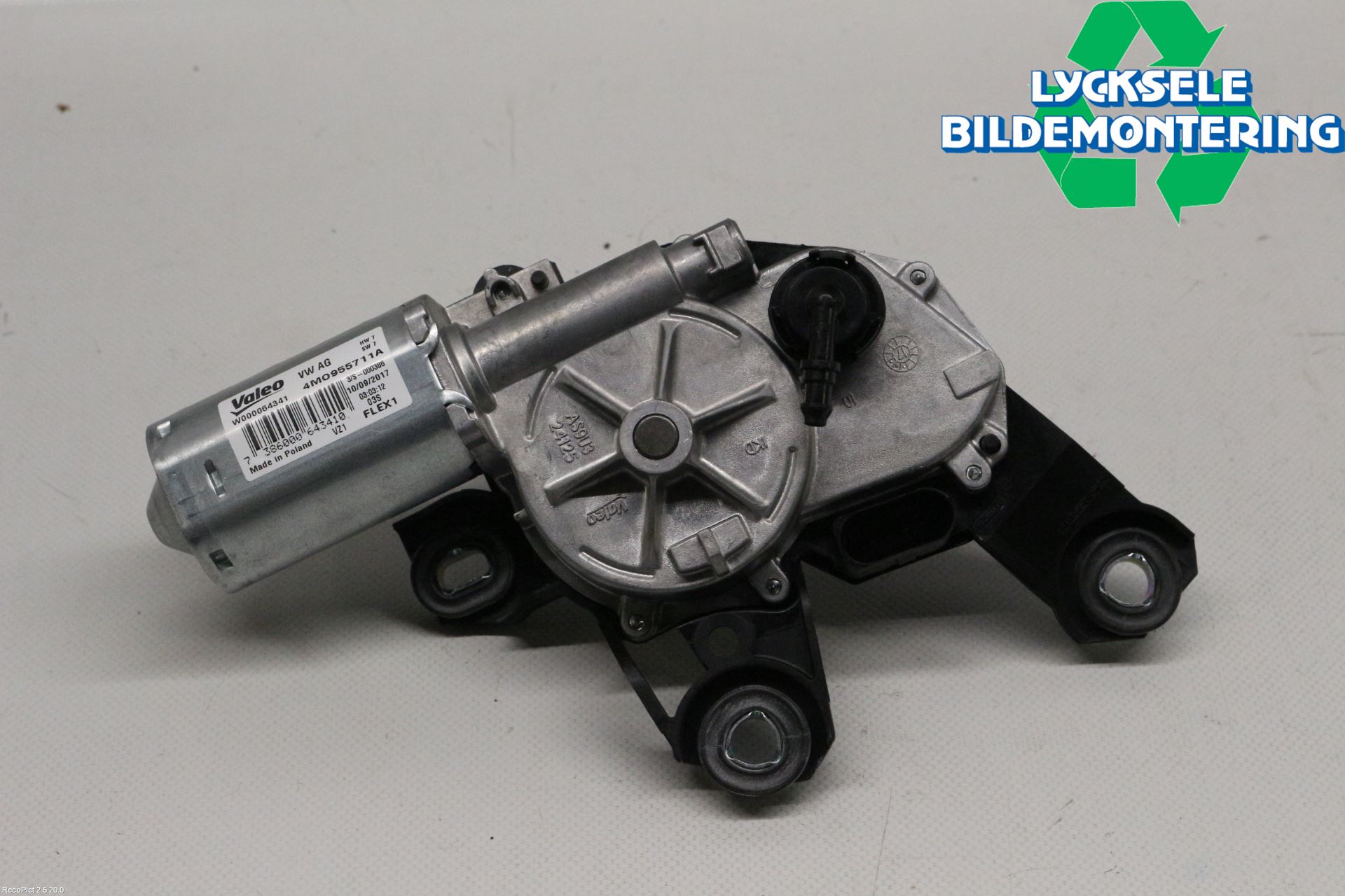 Audi A4/S4 B9 16-19 Torkarmotor Baklucka