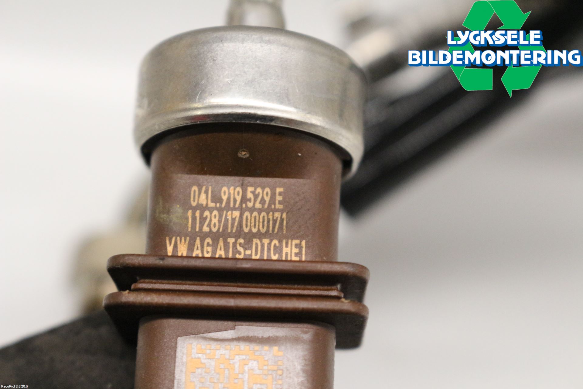 Audi A4/S4 B9 16-19 Givare Temp-Tryck Avgas