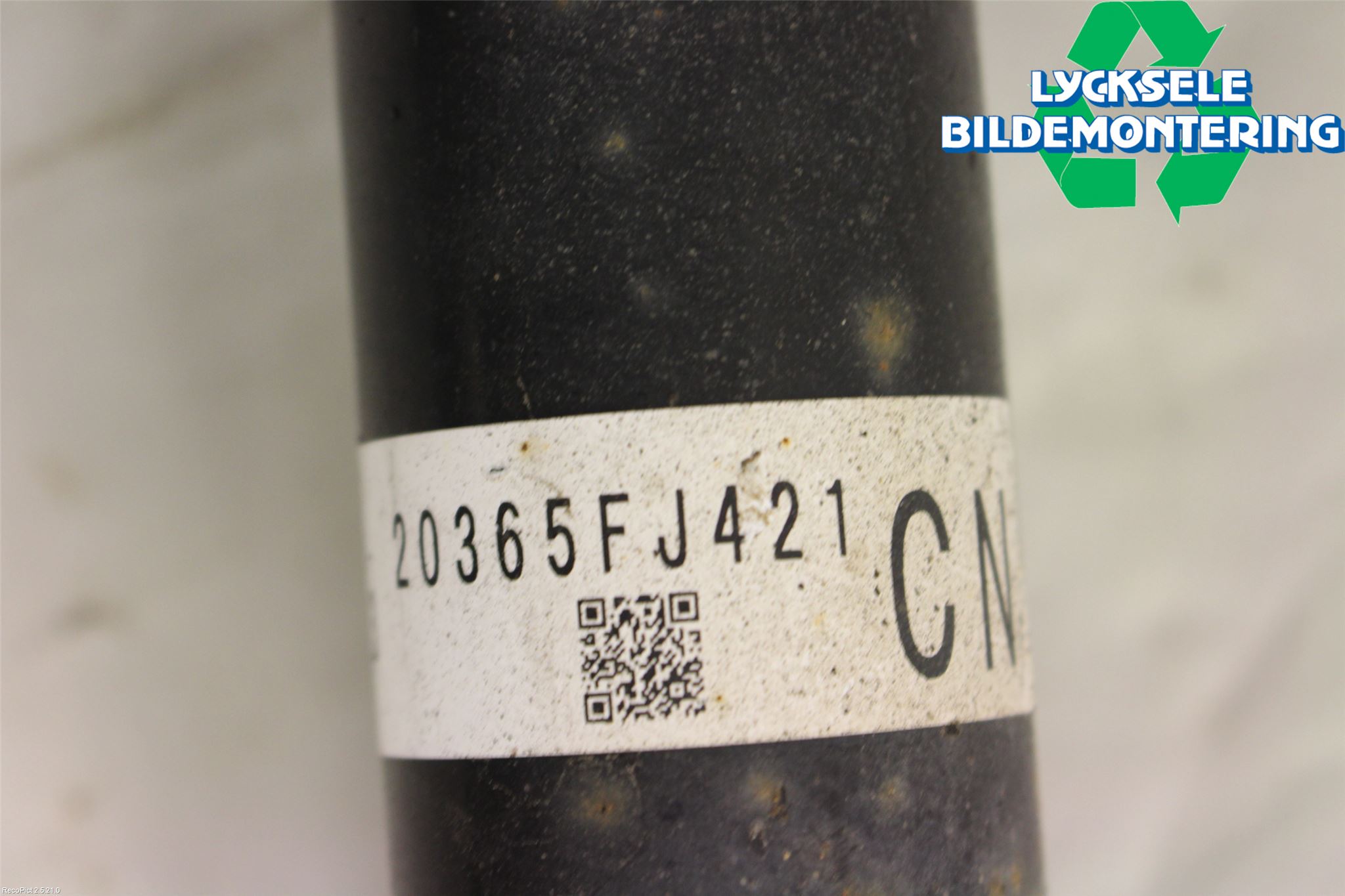 Subaru XV 12-17 Fjäderben Bak Vänster