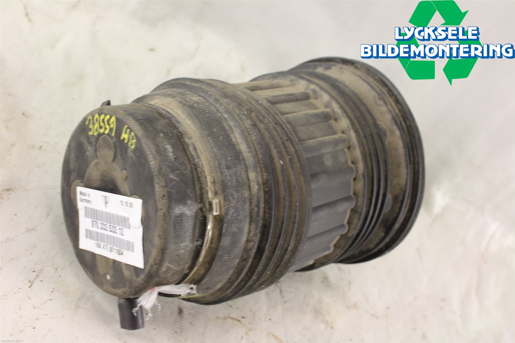 Porsche PANAMERA 09- Fjäder Bak