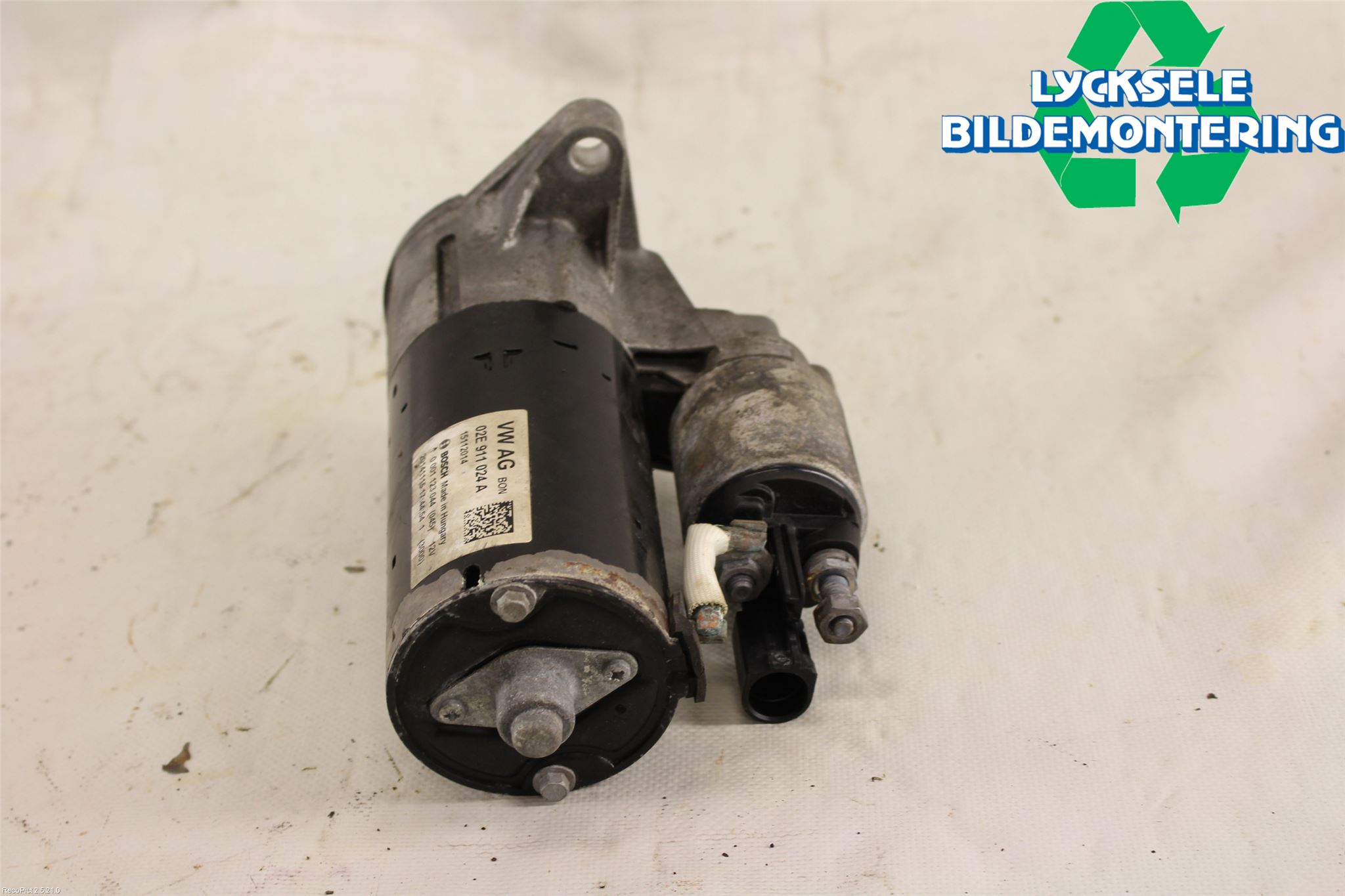 Volkswagen VW TRANSP/CARAVELLE (T5) 04-15 Startmotor Diesel