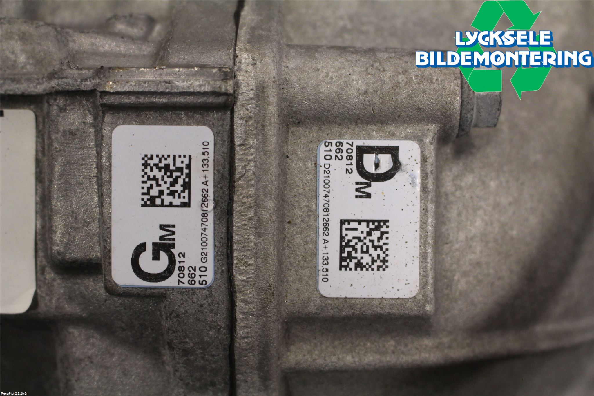 Volkswagen VW AMAROK 2H 10-22 Framvagn Diffrential