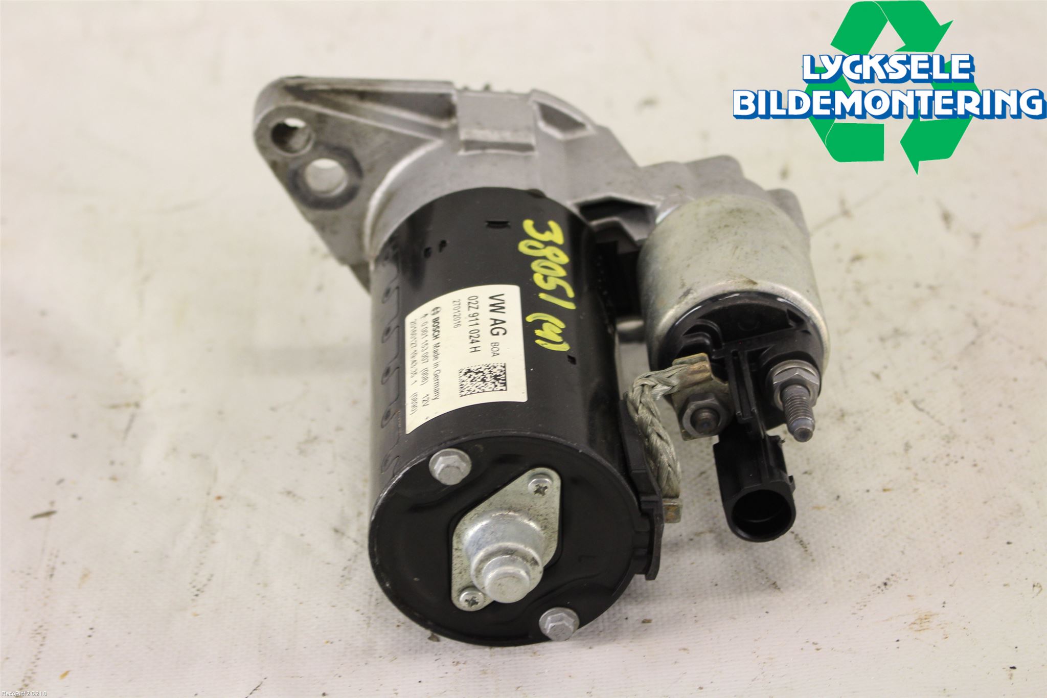 Volkswagen VW CADDY 16-20 Startmotor Diesel
