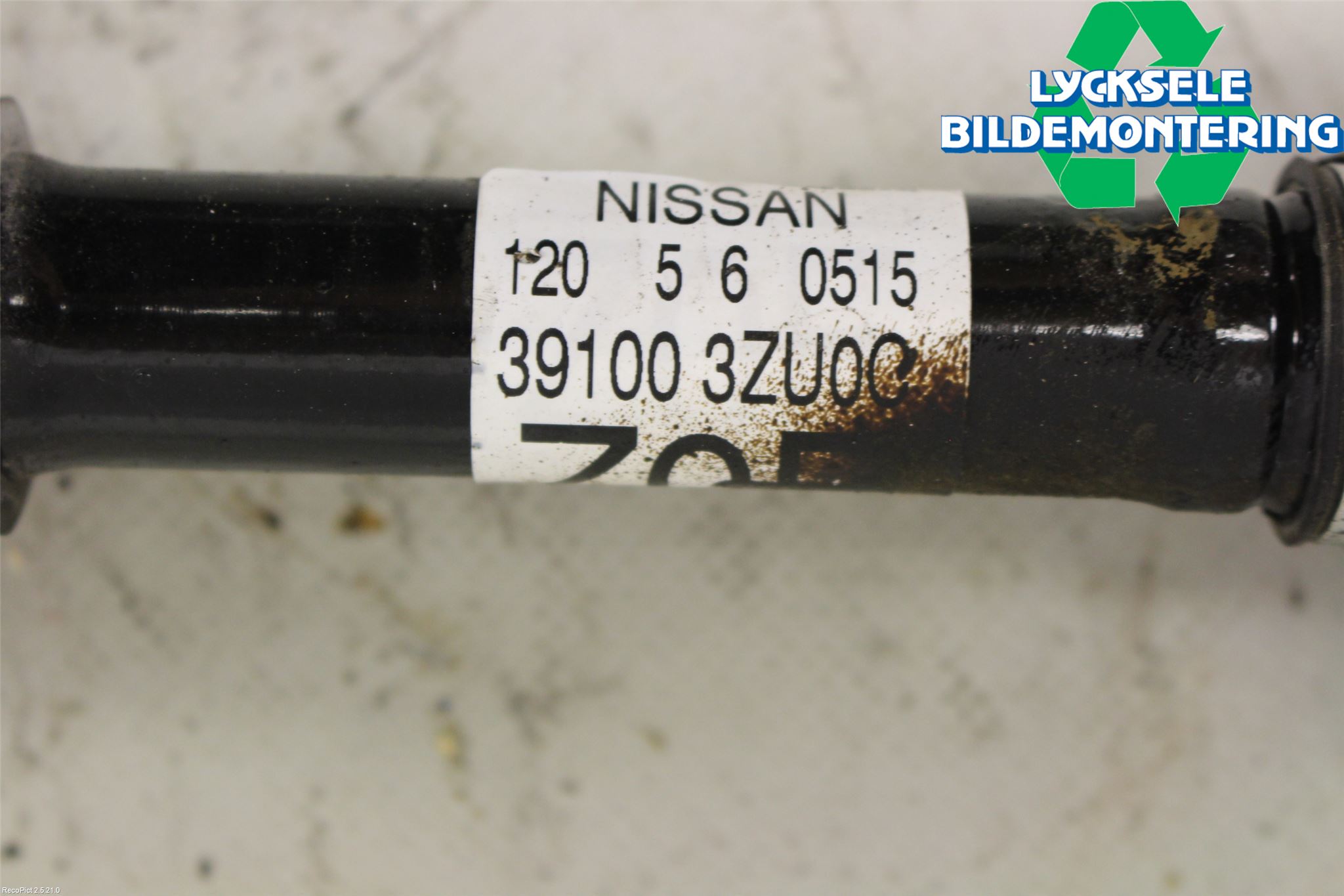 Nissan PULSAR Drivaxel Fram Höger