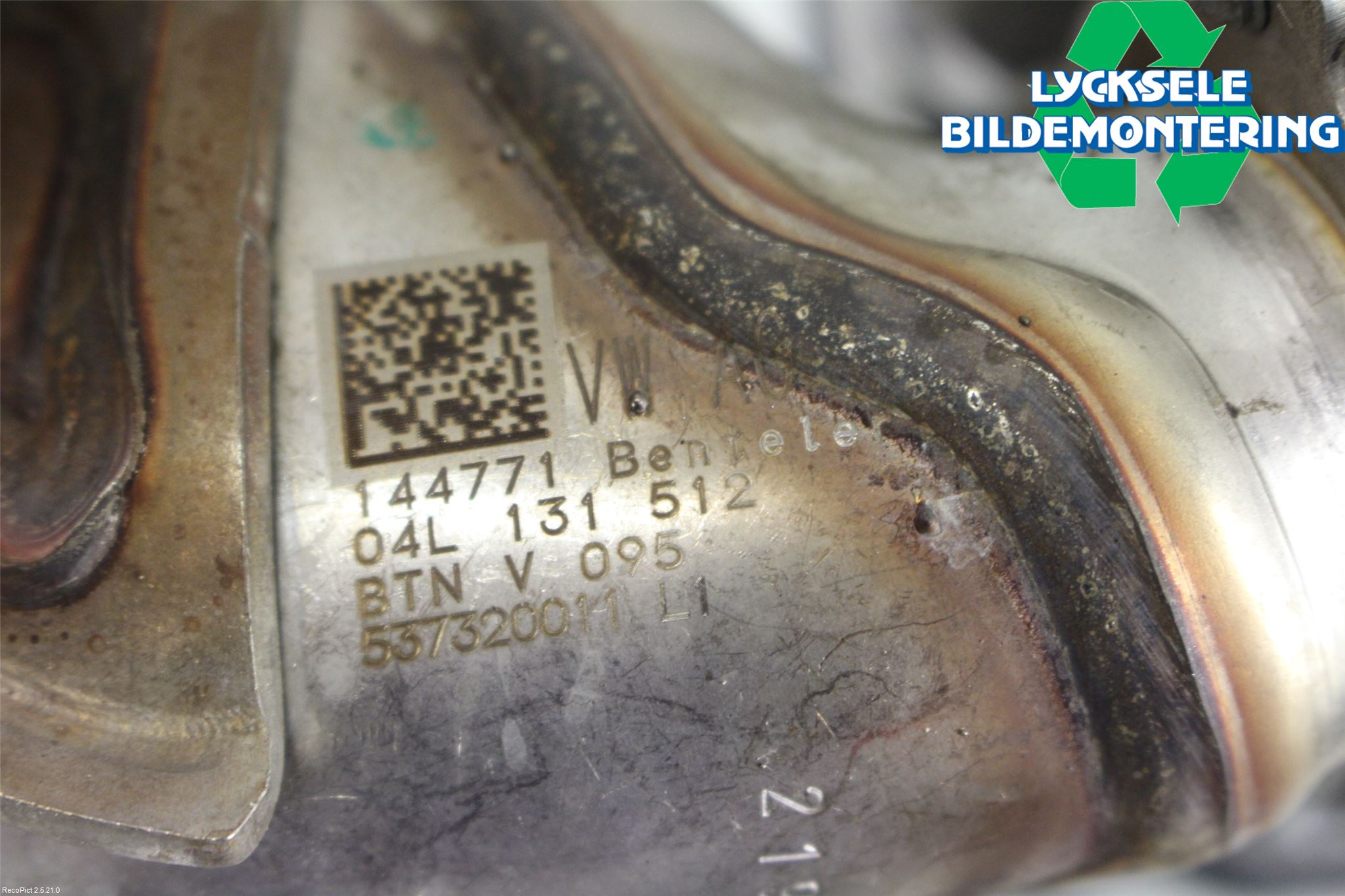 Skoda SUPERB 16-24 Avgaskylare