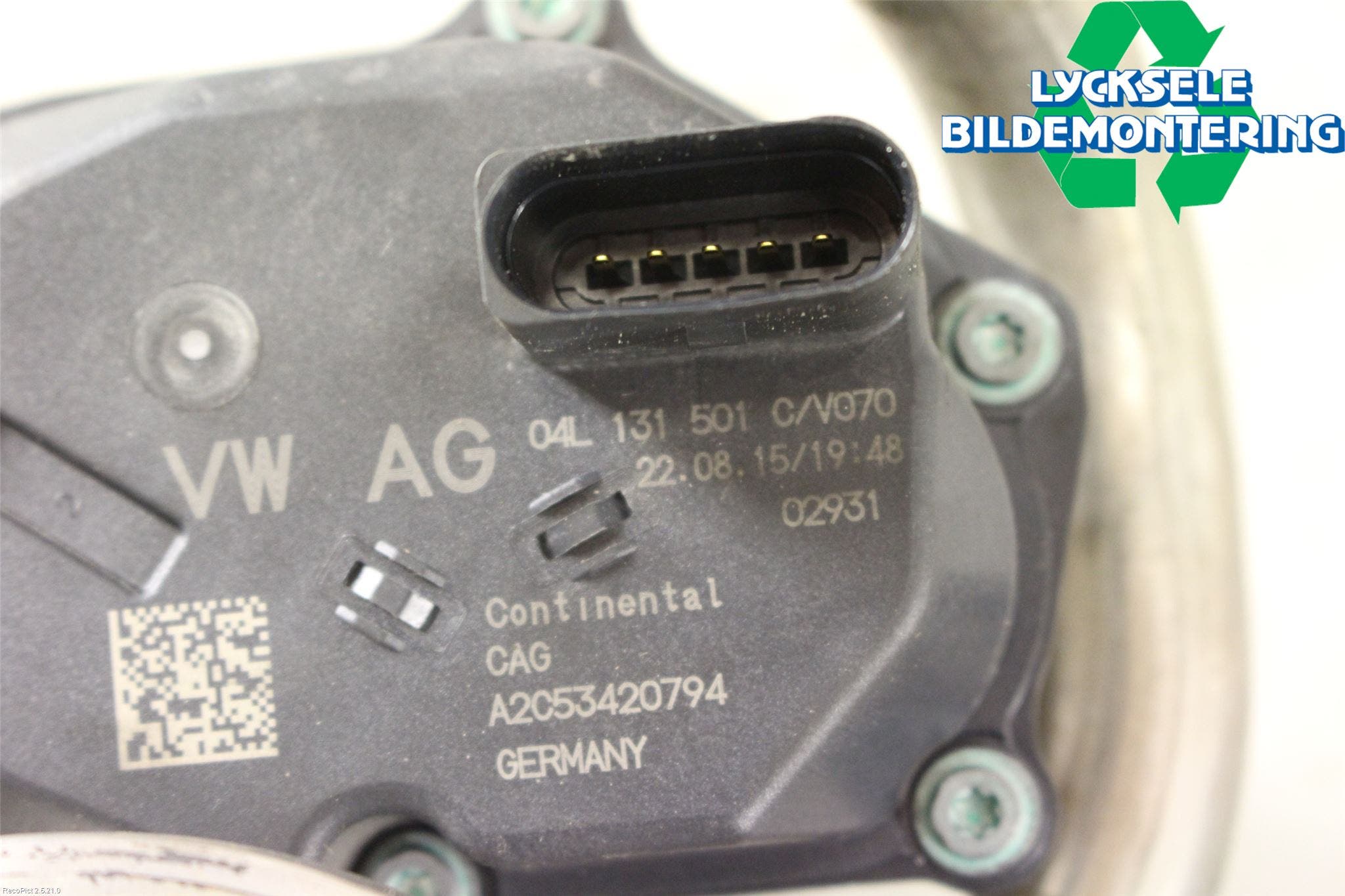 Skoda SUPERB 16-24 Avgaskylare