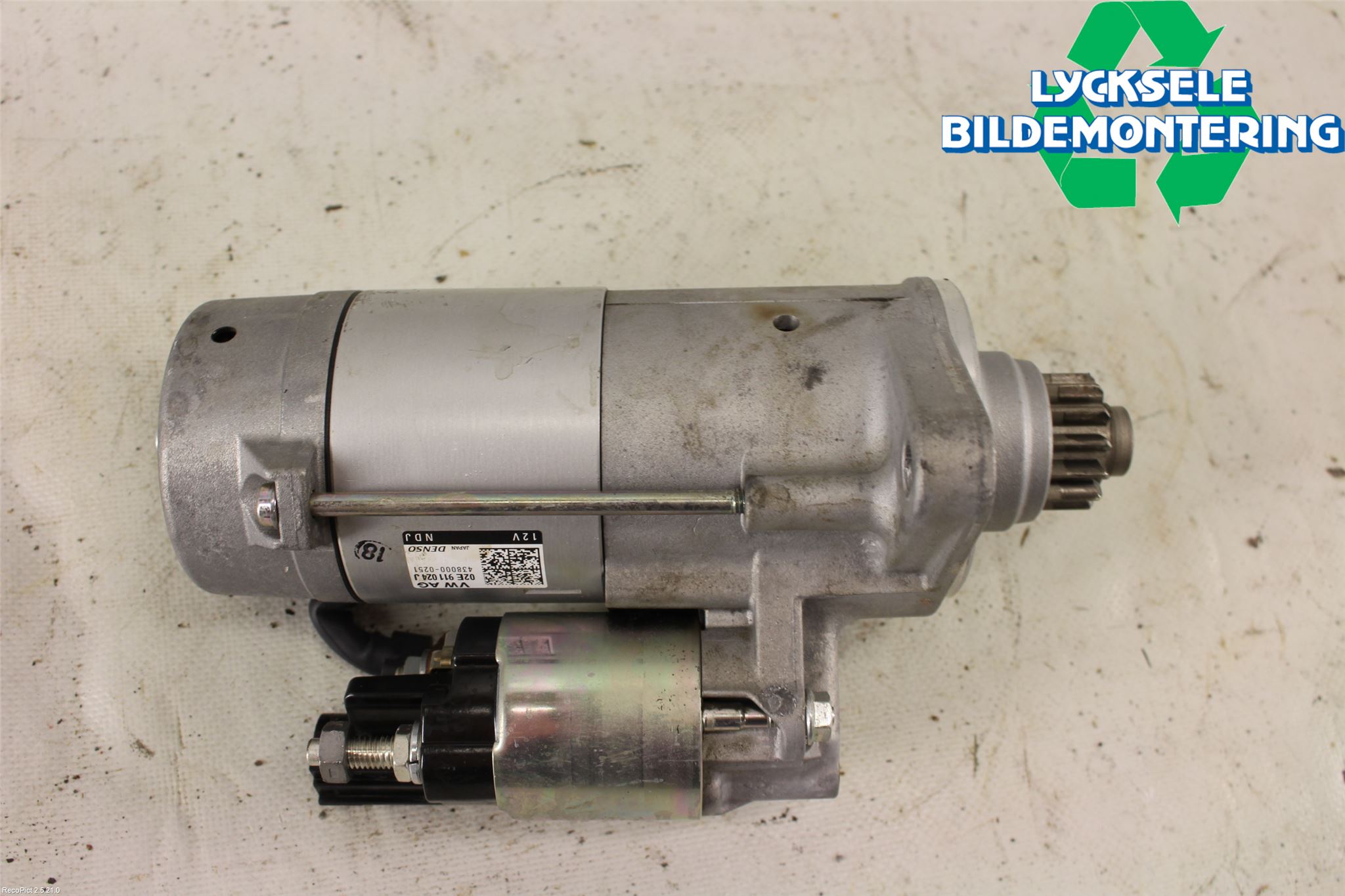 Skoda SUPERB 16-24 Startmotor Diesel