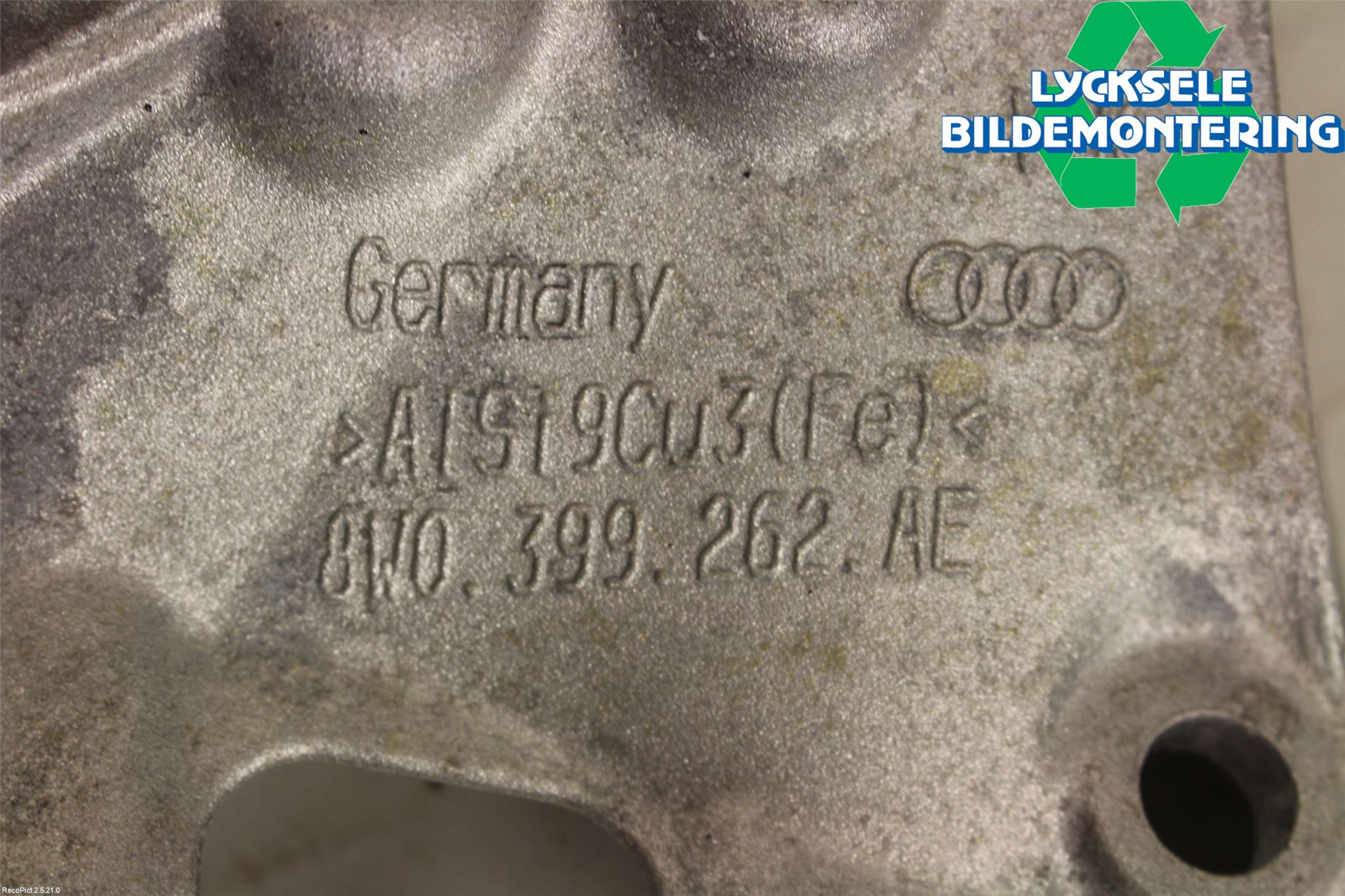 Audi A4/S4 B9 16-19 Växellådsbalk