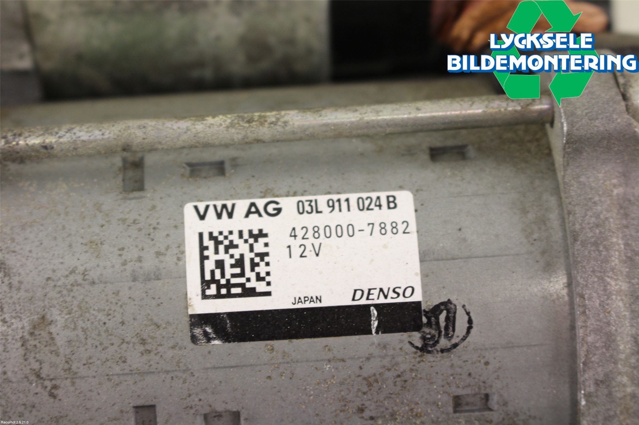 Audi A4/S4 08-11 Startmotor Diesel