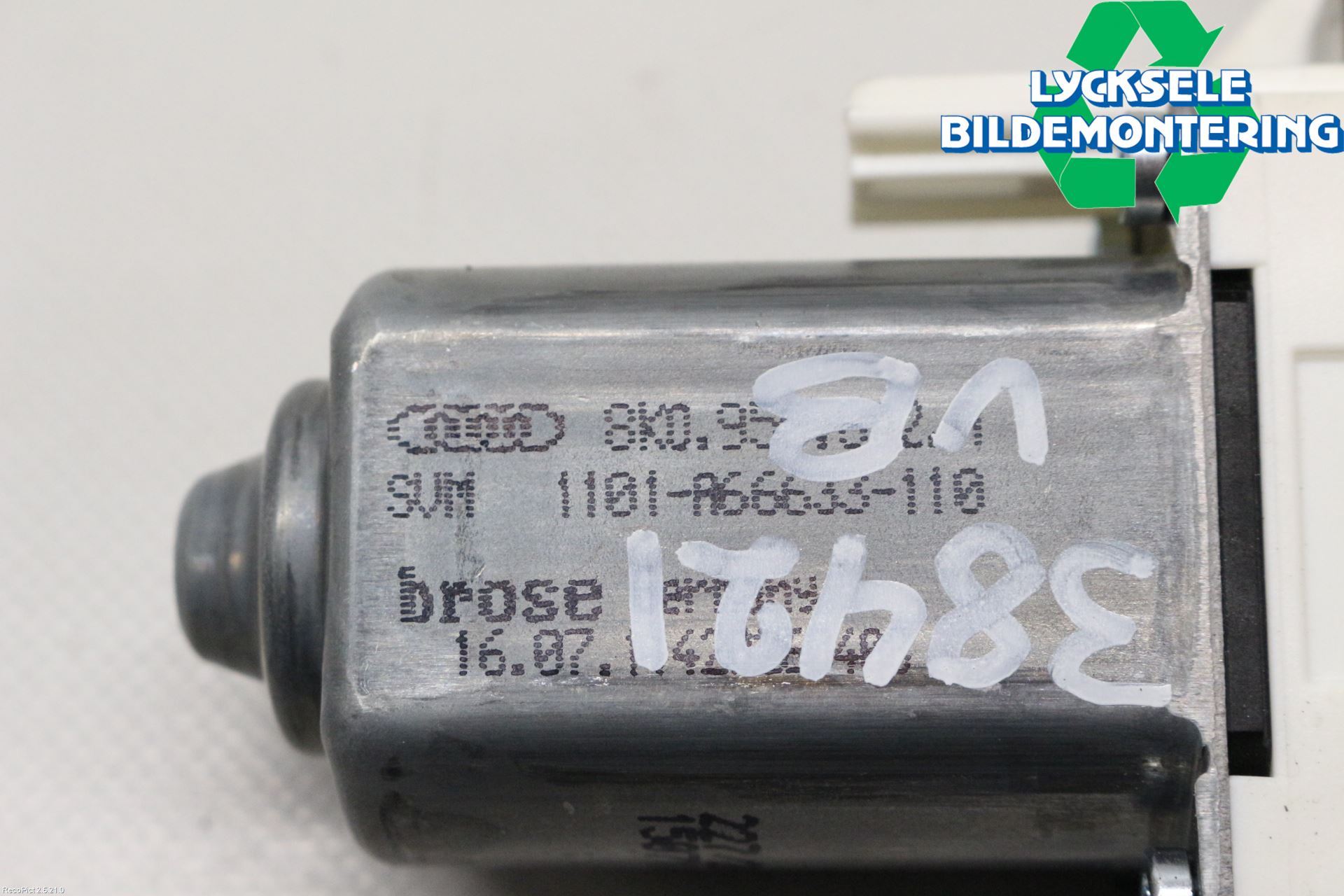 Audi A5 07-16 Fönsterhissmotor