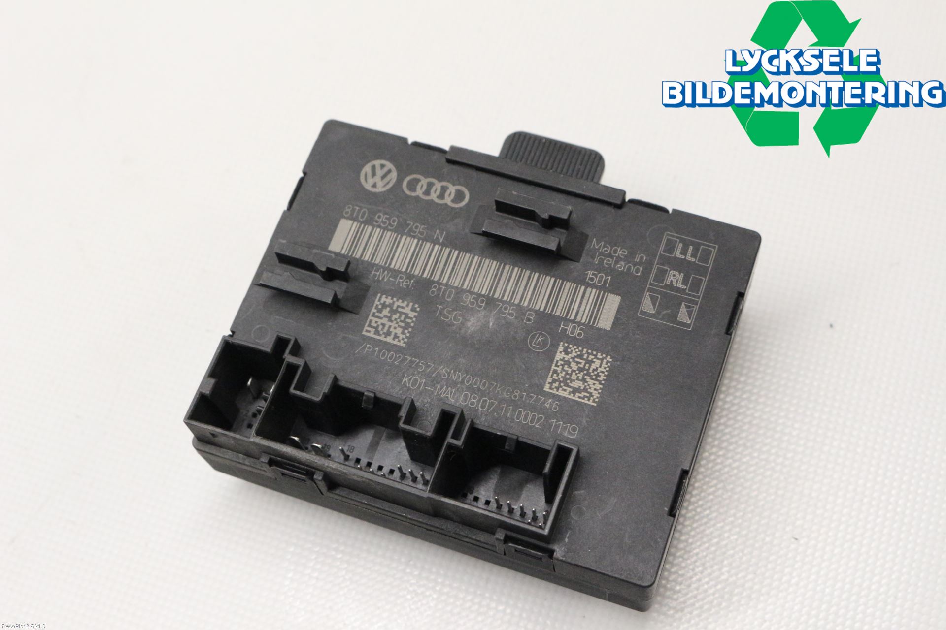 Audi A5 07-16 Styrenhet Dörr