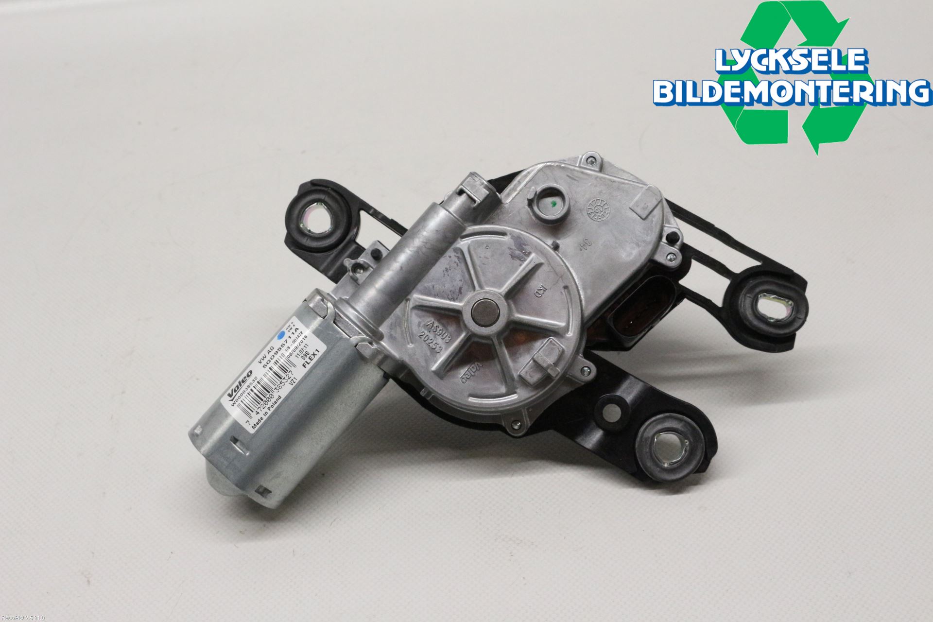 Volkswagen VW PASSAT 15-19 Torkarmotor Baklucka