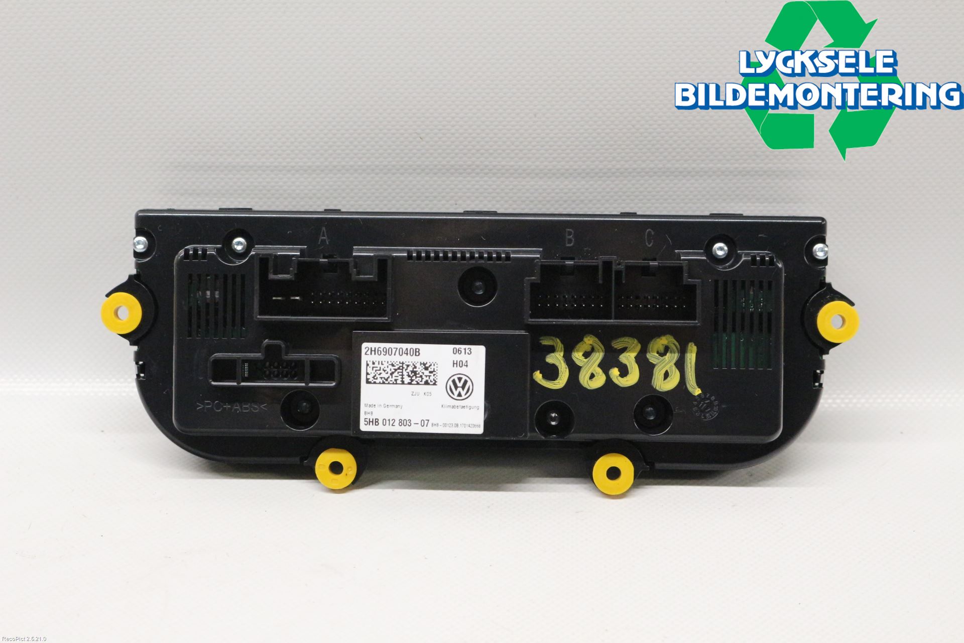 Volkswagen VW AMAROK 2H 10-22 Ac Styrenhet Ac Manöveren