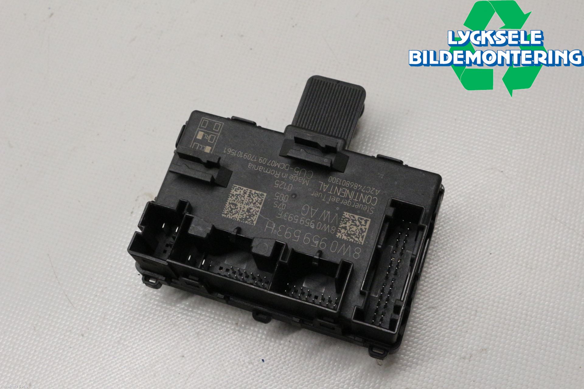 Audi A4/S4 B9 16-19 Styrenhet Dörr