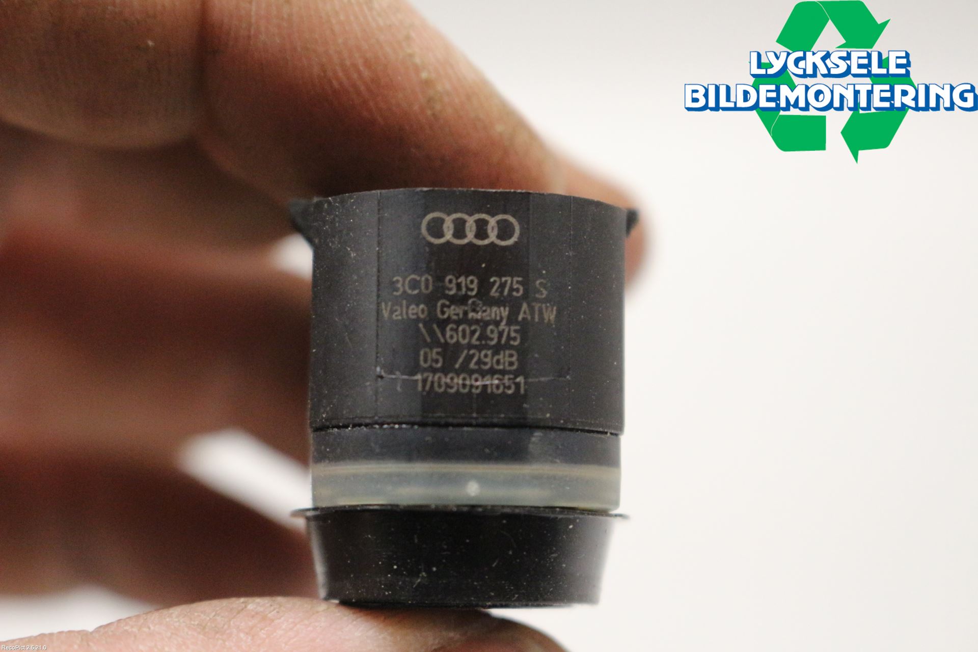 Porsche PANAMERA 09- Parkeringshjälp Frontsensor