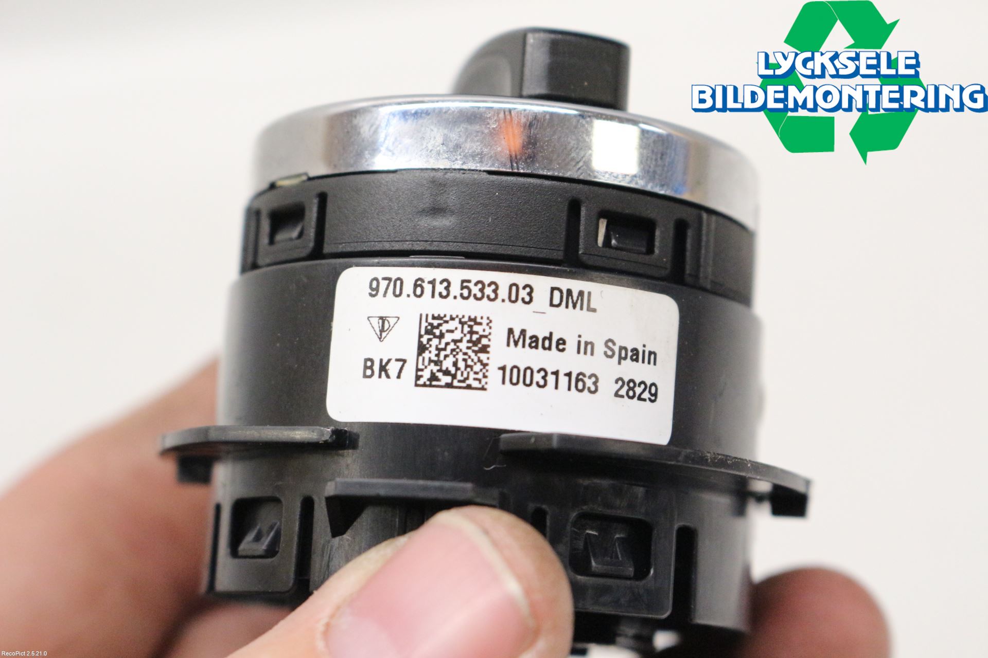 Porsche PANAMERA 09- Strömställare Ljus