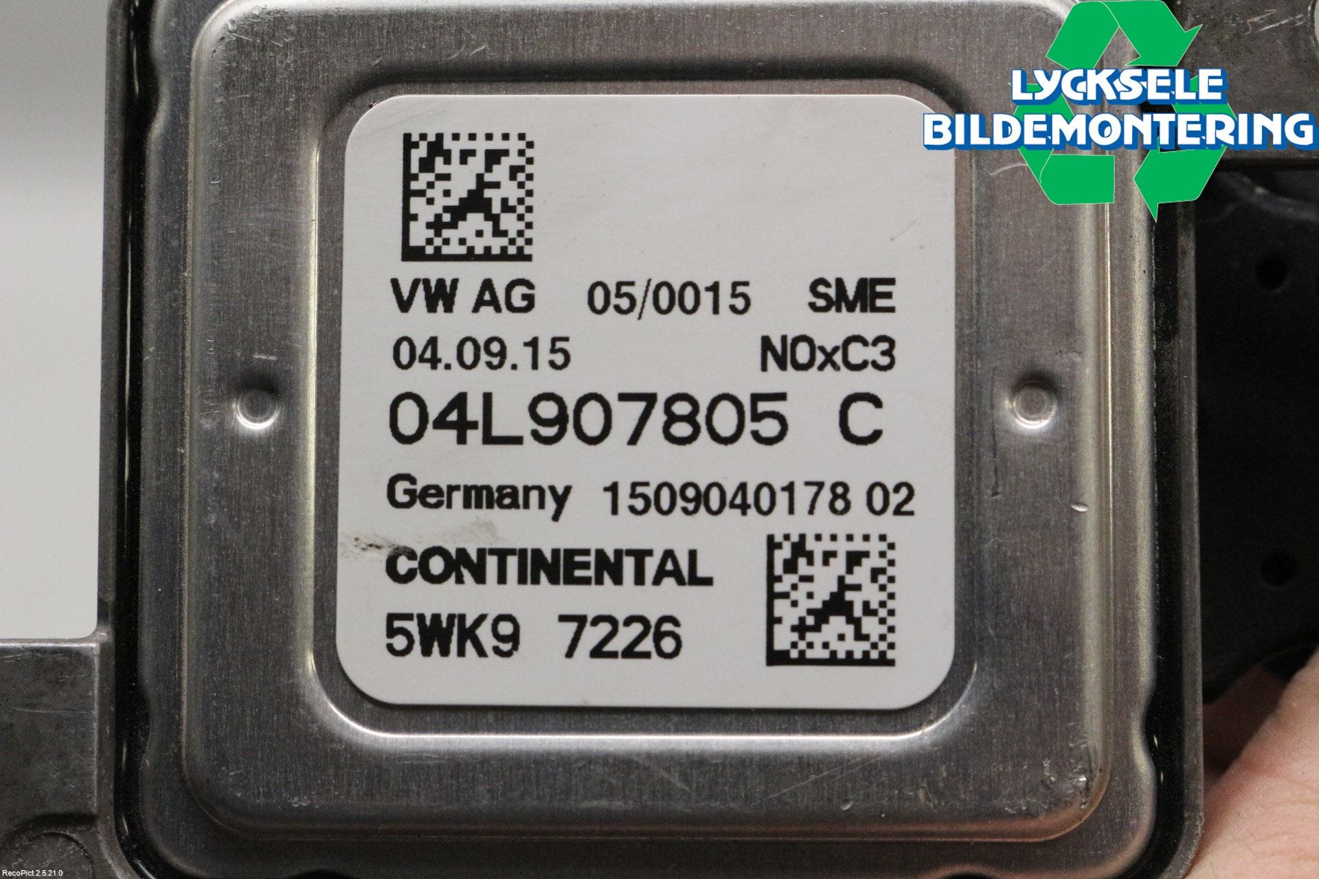 Skoda SUPERB 16-24 Injlambdasond