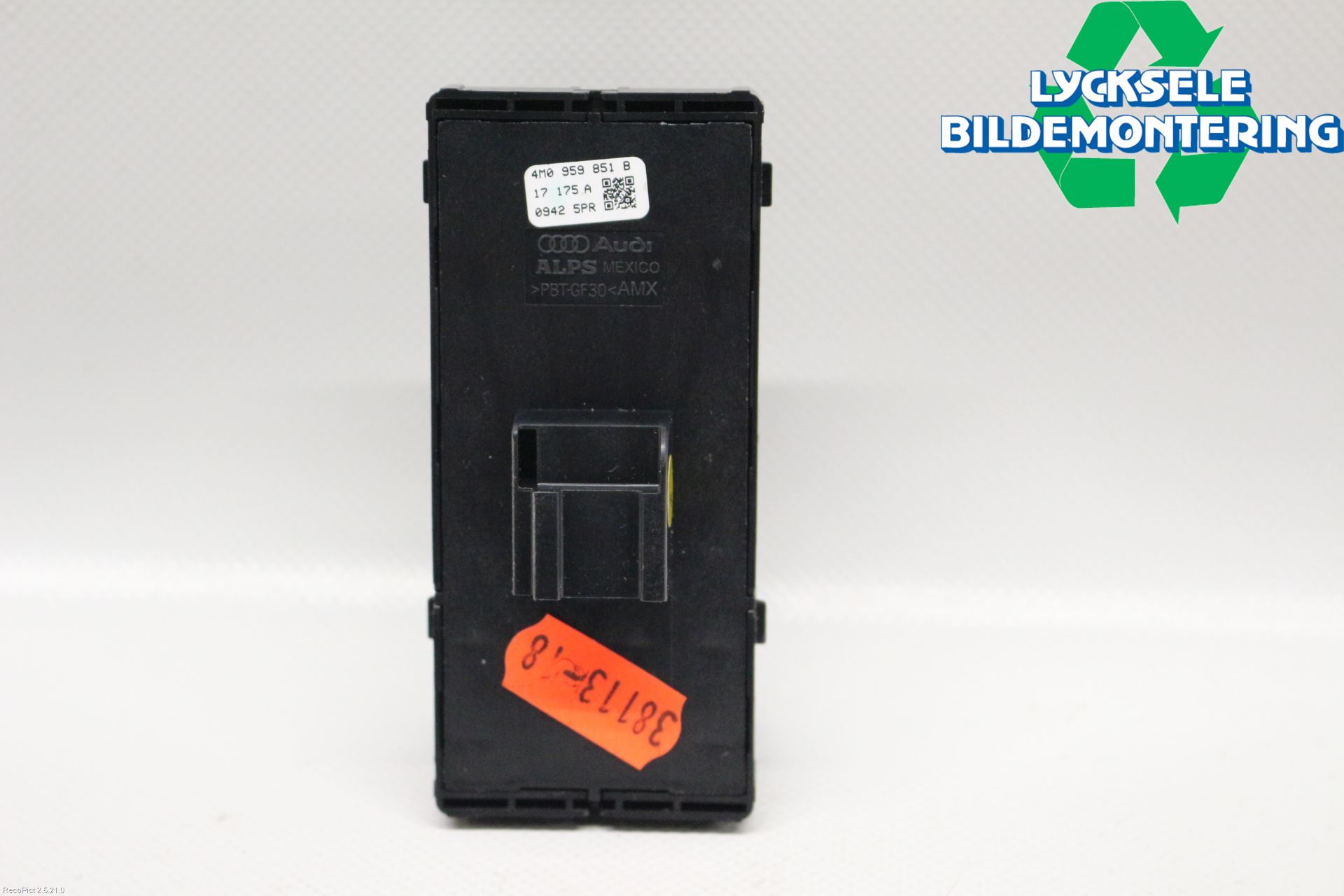 Audi A4/S4 B9 16-19 Strömställare Elhiss