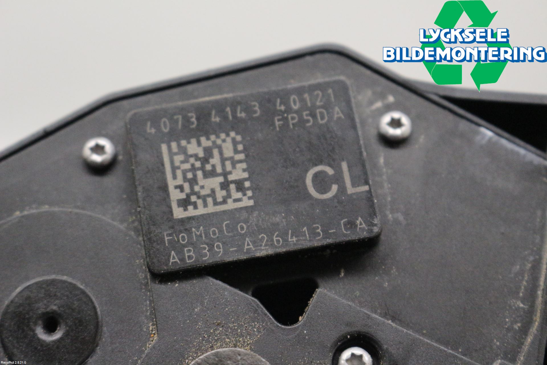 Ford RANGER EU 12-23 Låskista-Dörrlås