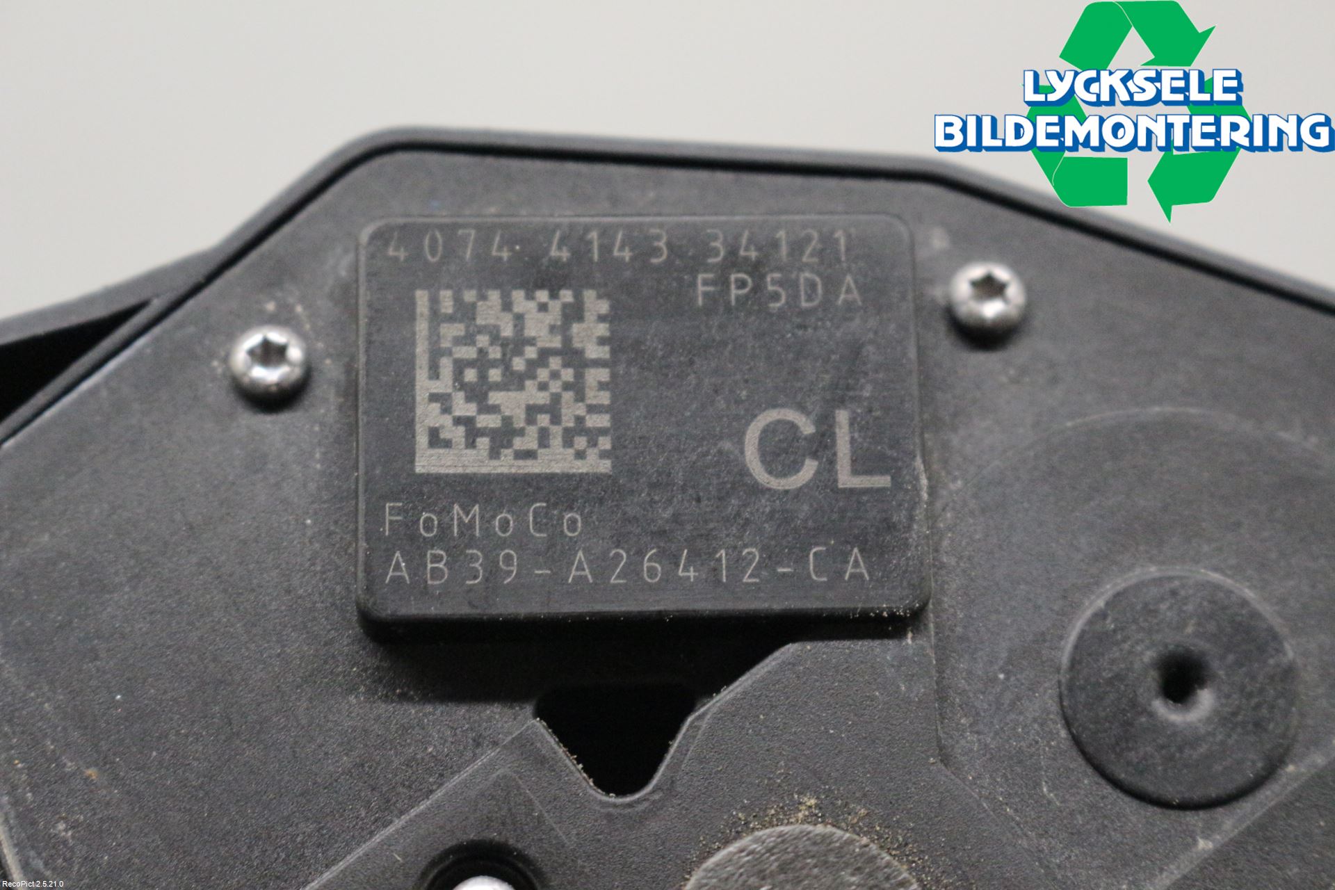 Ford RANGER EU 12-23 Låskista-Dörrlås