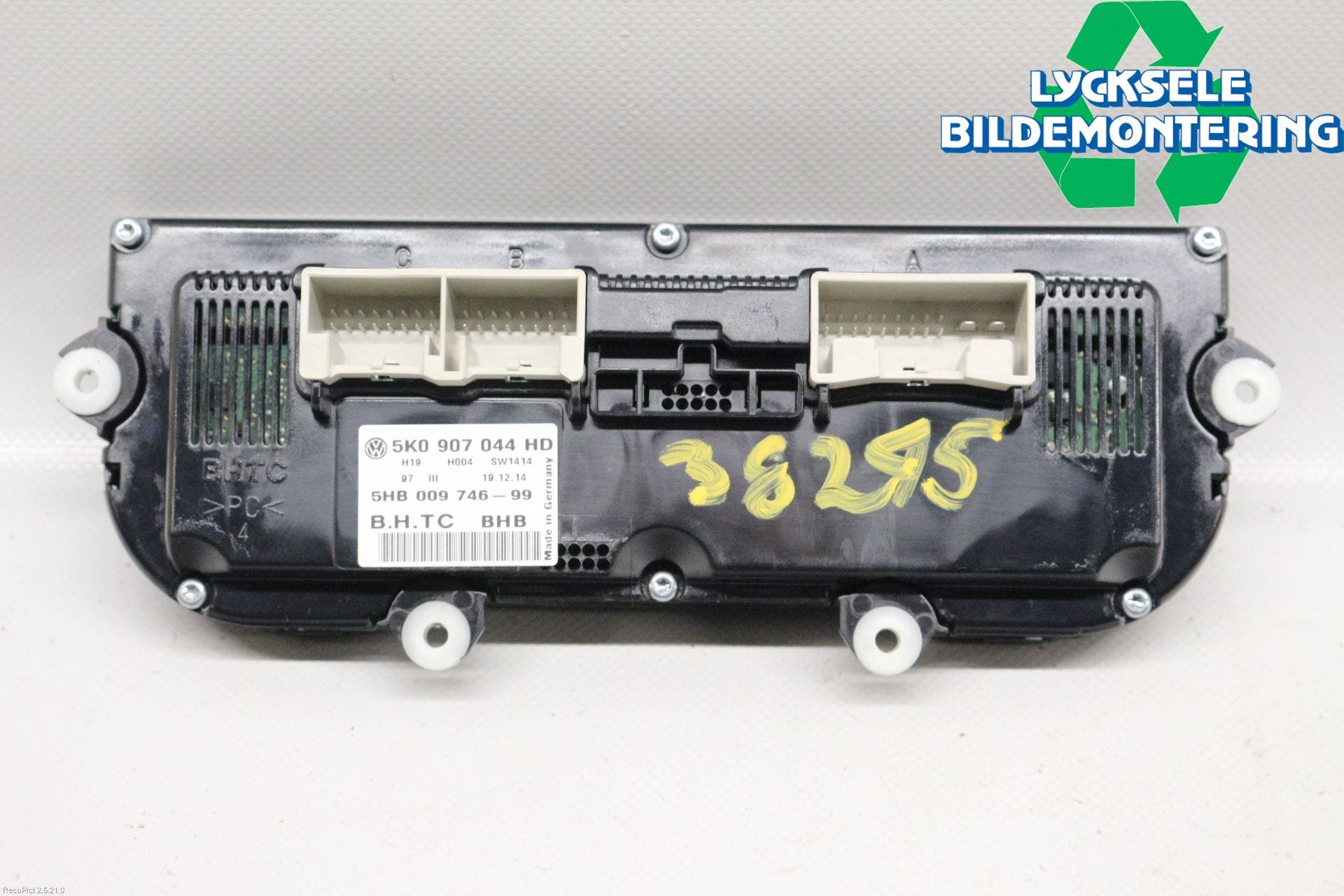 Volkswagen VW TIGUAN 07-16 Ac Styrenhet Ac Manöveren