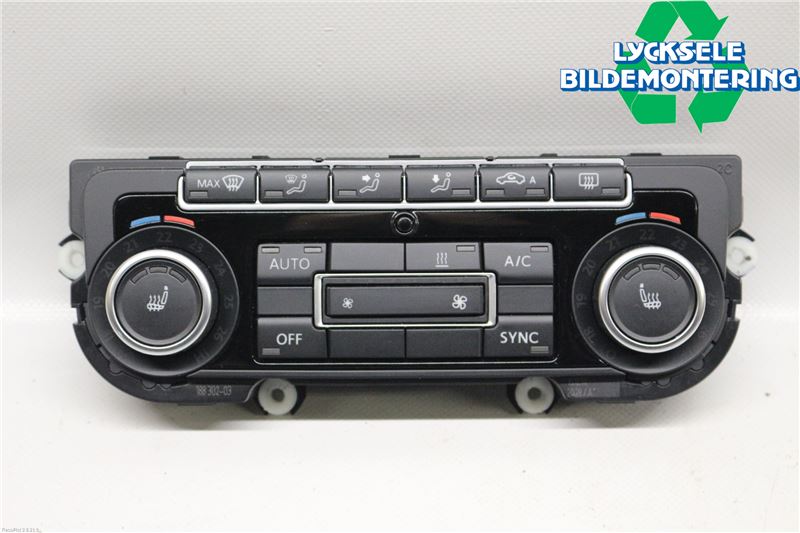 Volkswagen VW TIGUAN 07-16 Ac Styrenhet Ac Manöveren