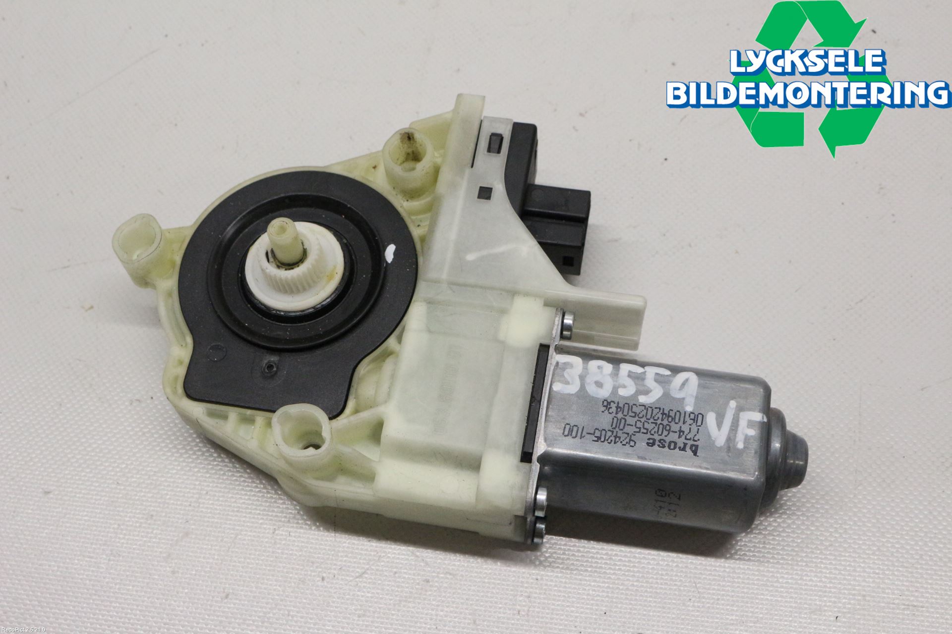 Porsche PANAMERA 09- Fönsterhissmotor