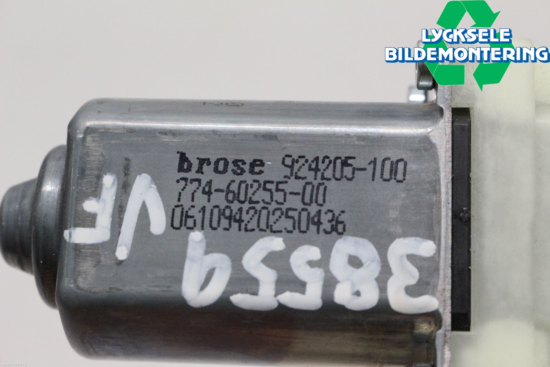 Porsche PANAMERA 09- Fönsterhissmotor