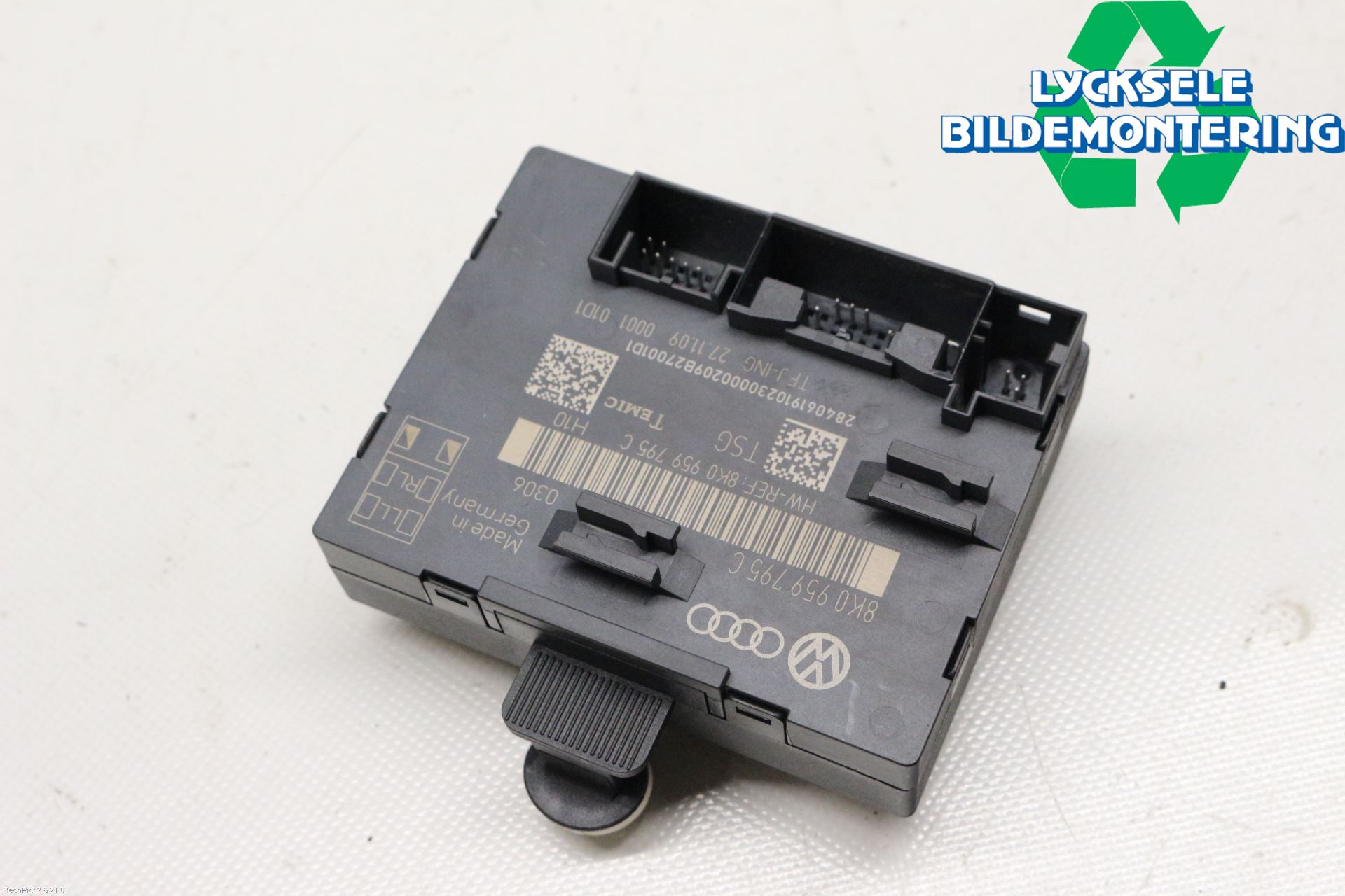 Audi A4/S4 08-11 Styrenhet Dörr