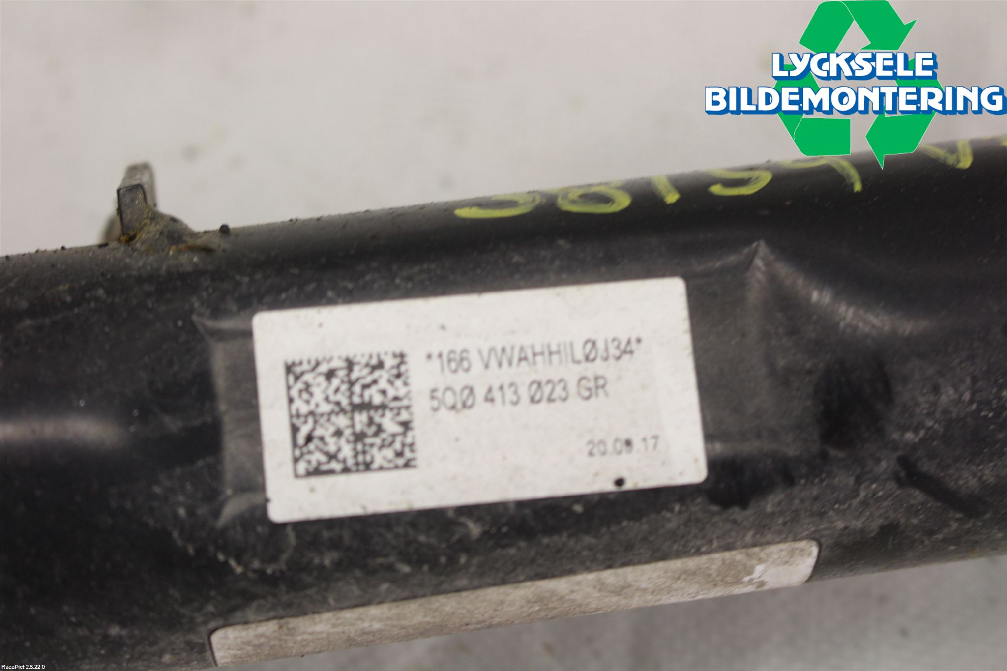 Volkswagen VW GOLF / E-GOLF VII 13-20 Fjäderben Fram Vänster