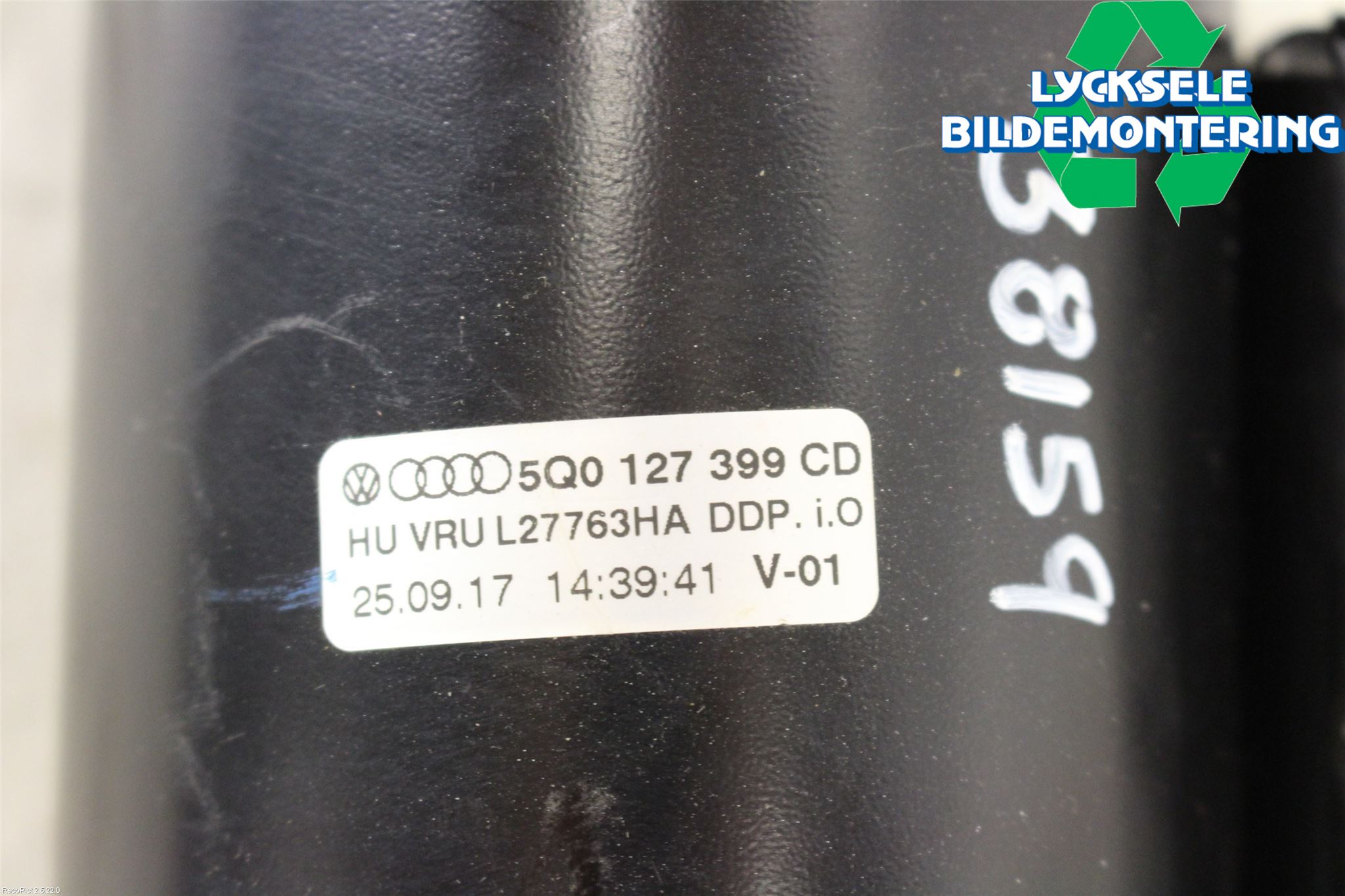Volkswagen VW GOLF / E-GOLF VII 13-20 Bränslefilter-Hållare