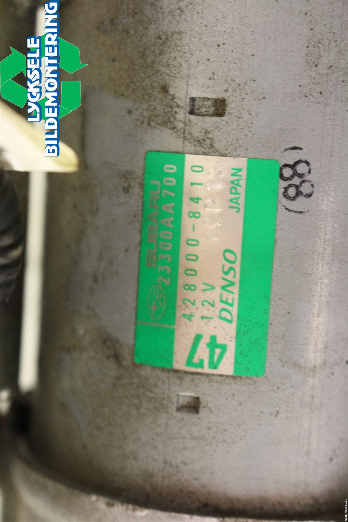 Subaru XV 12-17 Startmotor