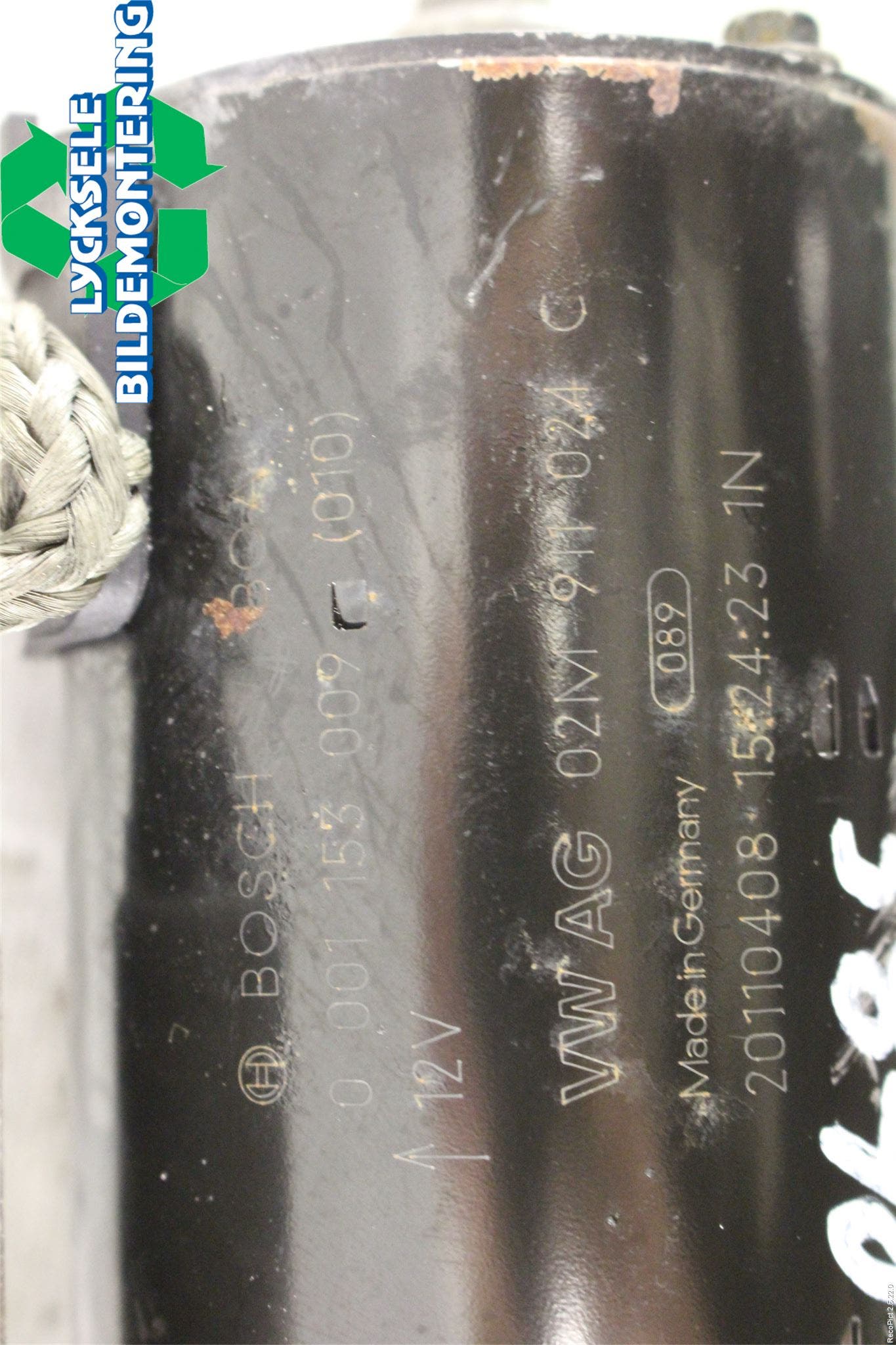 Volkswagen VW PASSAT 11-14 Startmotor Diesel