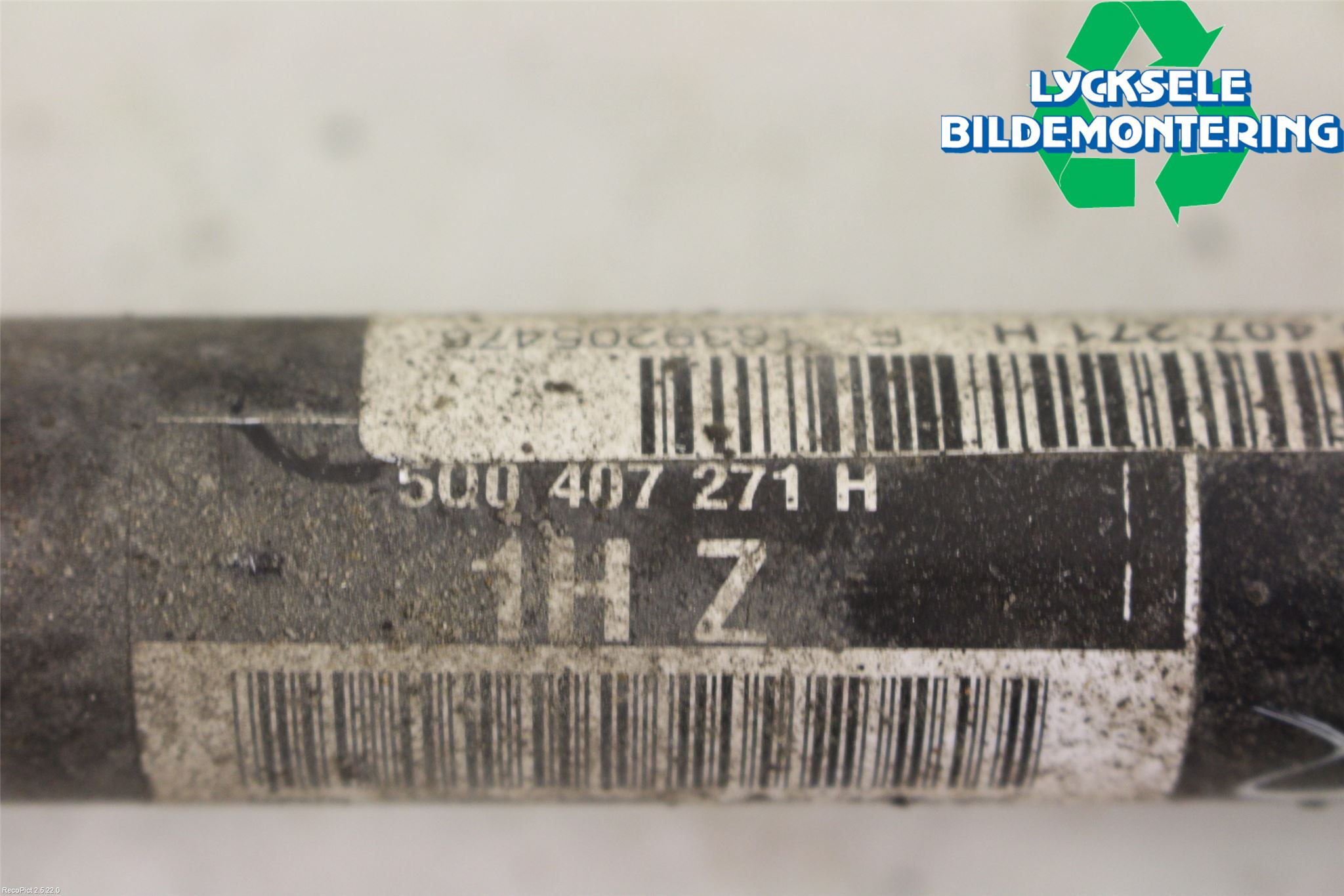 Volkswagen VW GOLF / E-GOLF VII 13-20 Drivaxel Fram Vänster