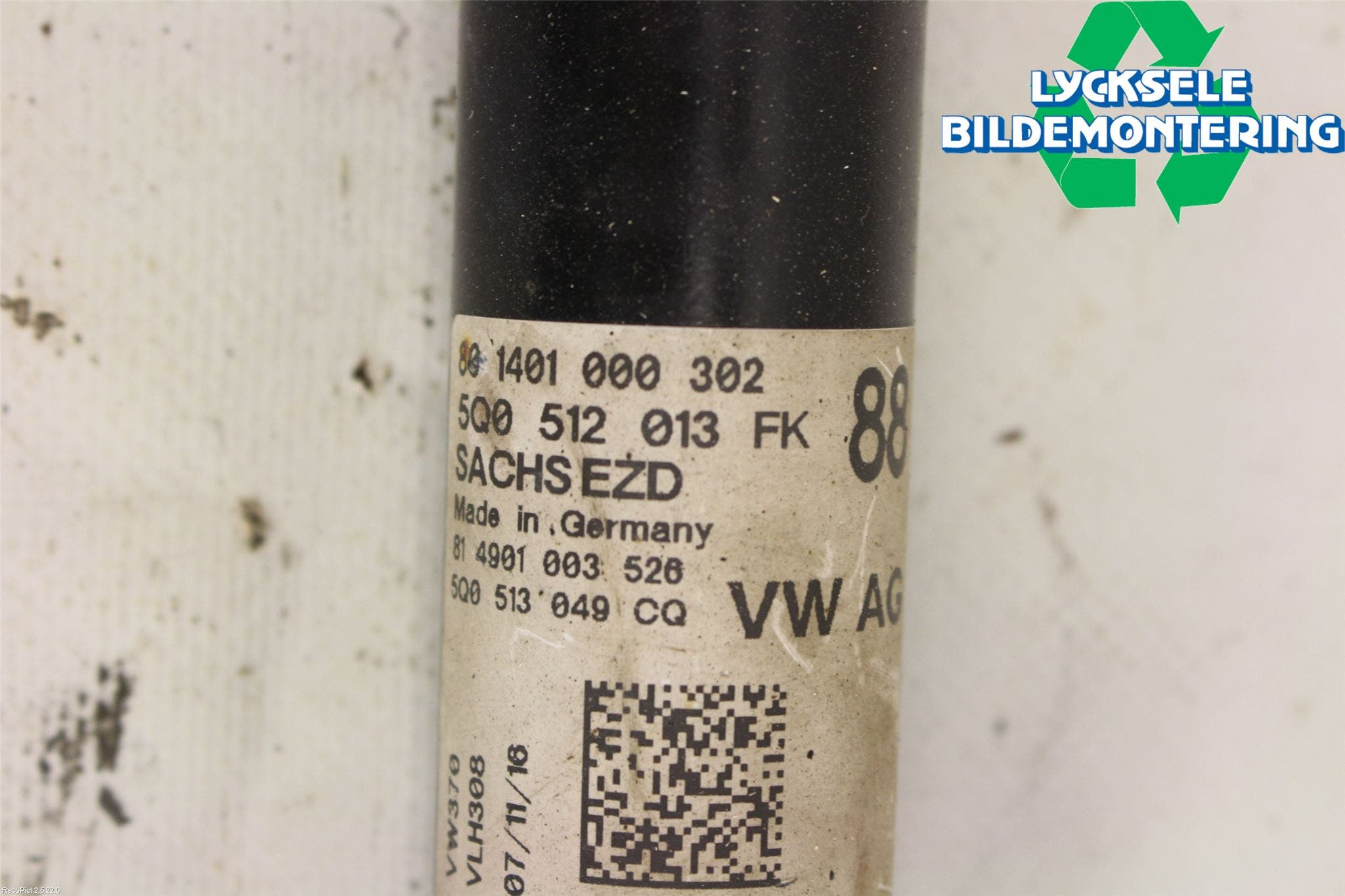 Seat LEON 13-20 Stötdämpare Bak