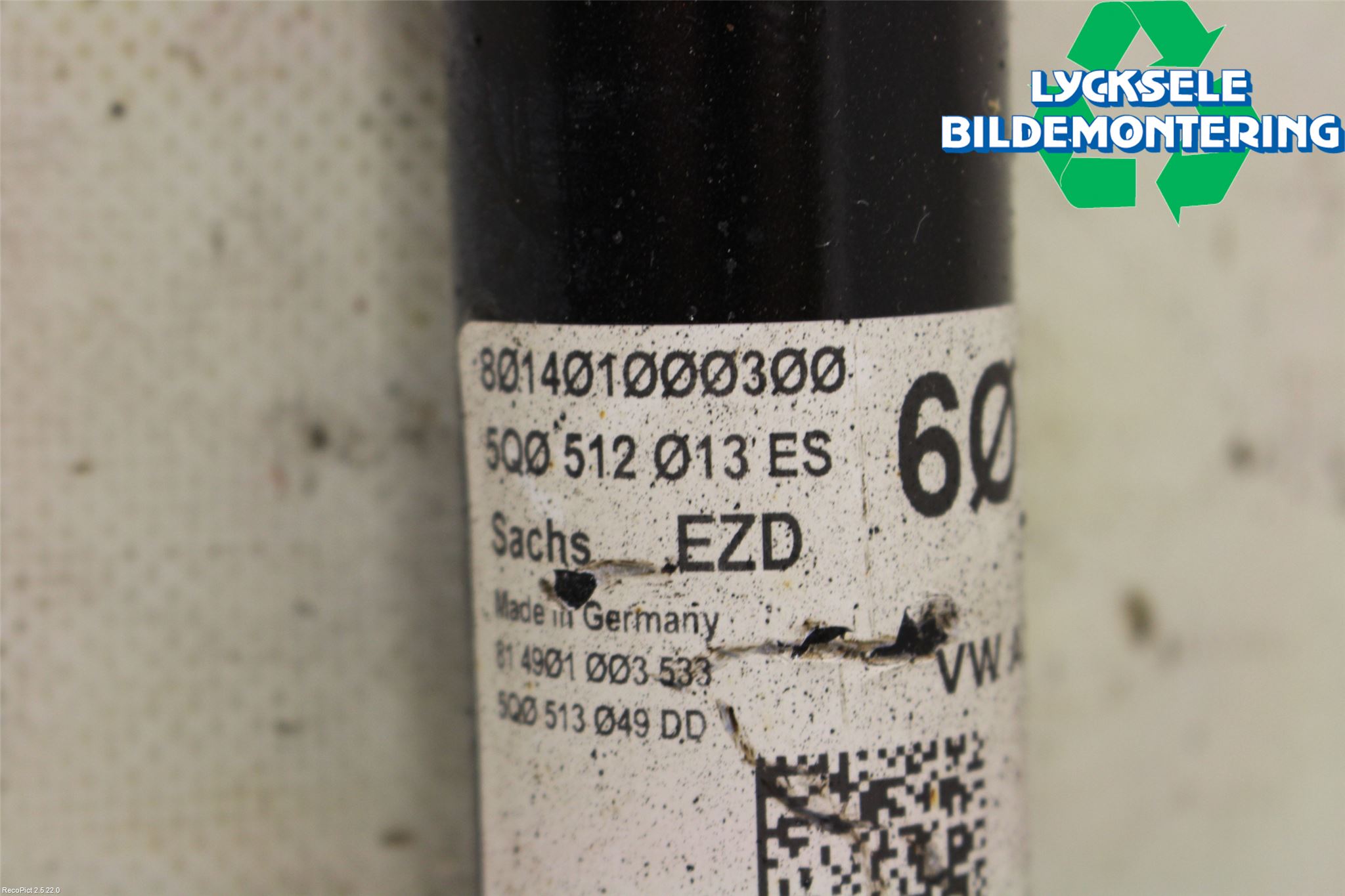 Seat LEON 13-20 Stötdämpare Bak