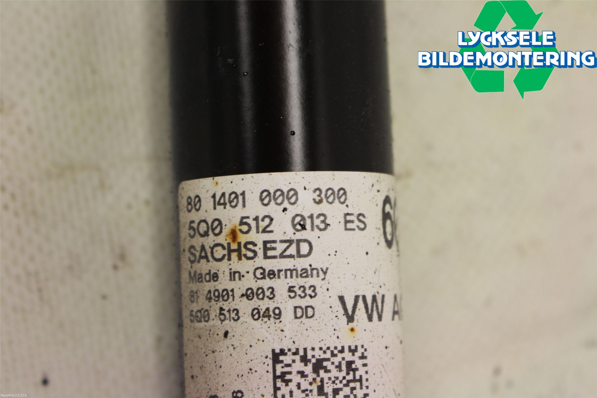 Seat LEON 13-20 Stötdämpare Bak