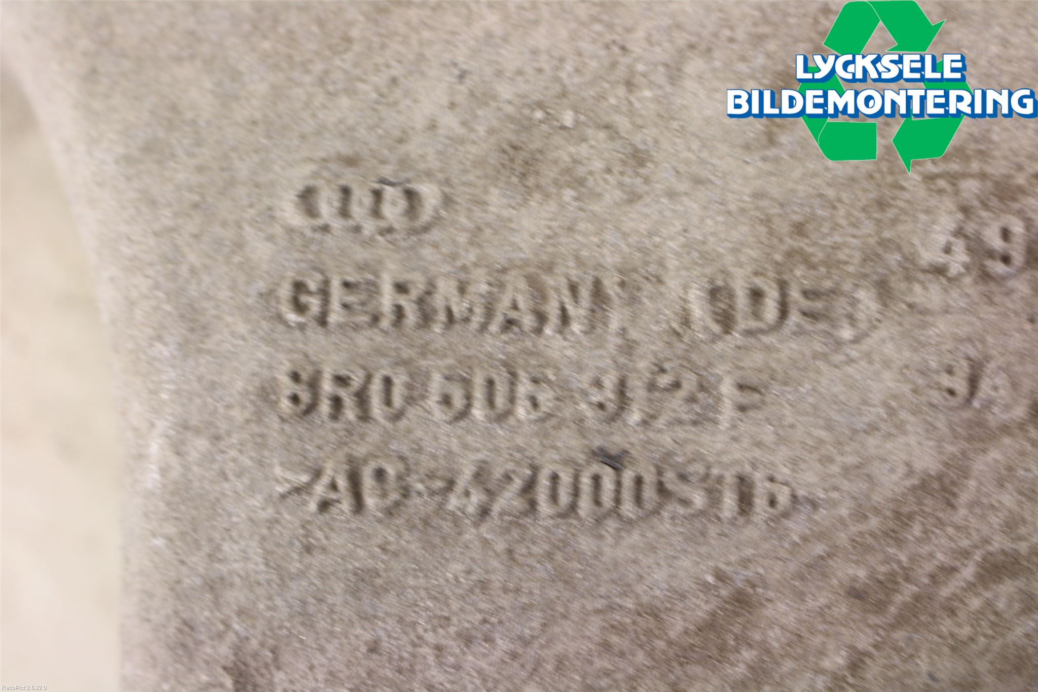 Audi Q5 09-16 Bärarm Bak Höger