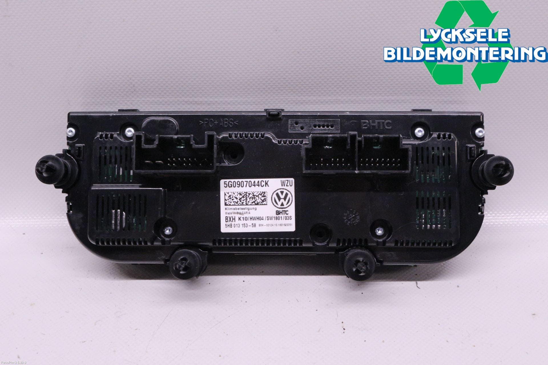 Volkswagen VW PASSAT 15-19 Ac Styrenhet Ac Manöveren