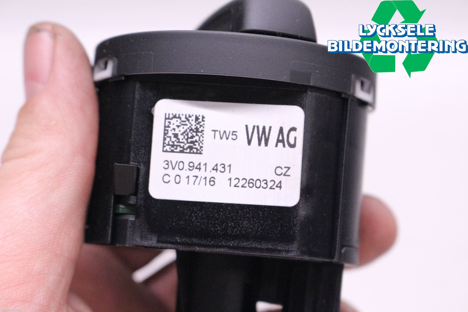 Skoda SUPERB 16-24 Strömställare Ljus